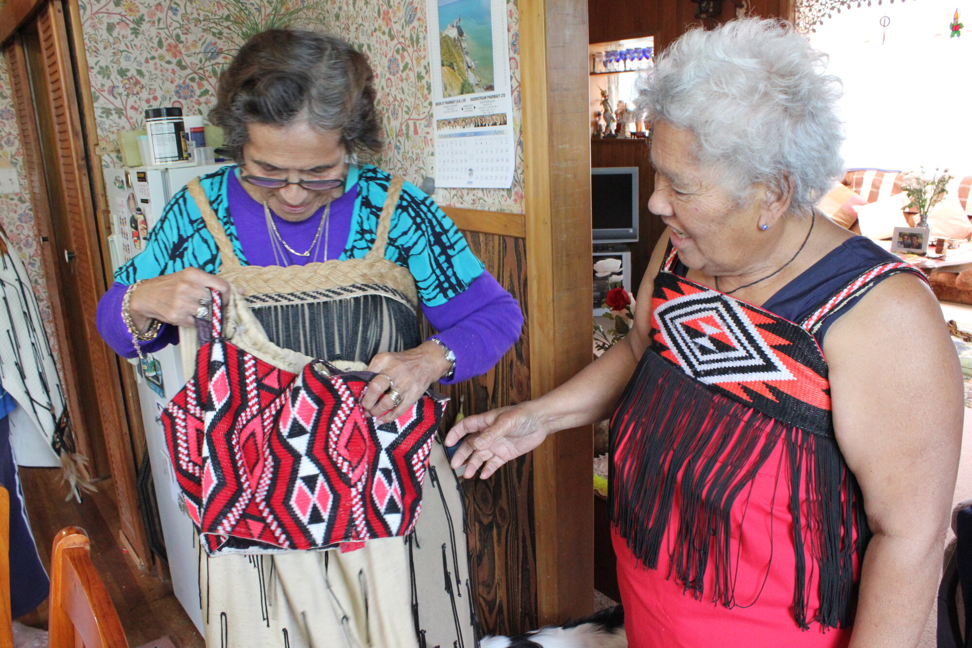 Hine Poa and Hakirere Langford