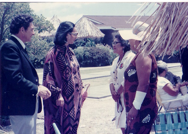 Māwai Hakona 1974; members with Whetū Tirikātene-Sullivan, Waitangi