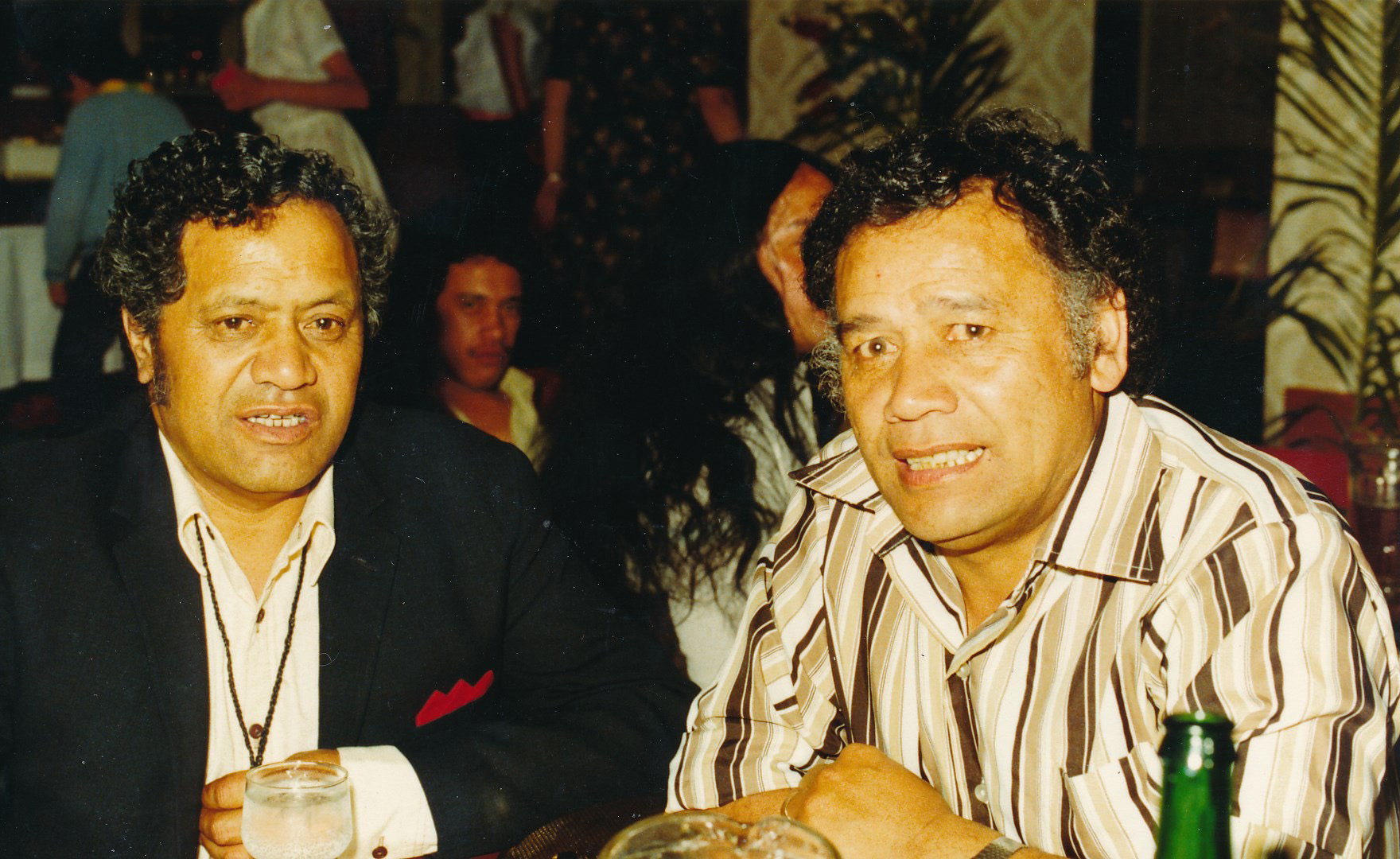 Major Isaacs and Mike Poa	