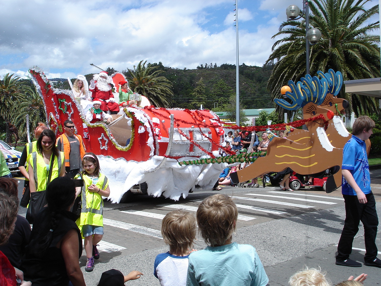 Christmas parade 2011; Santa