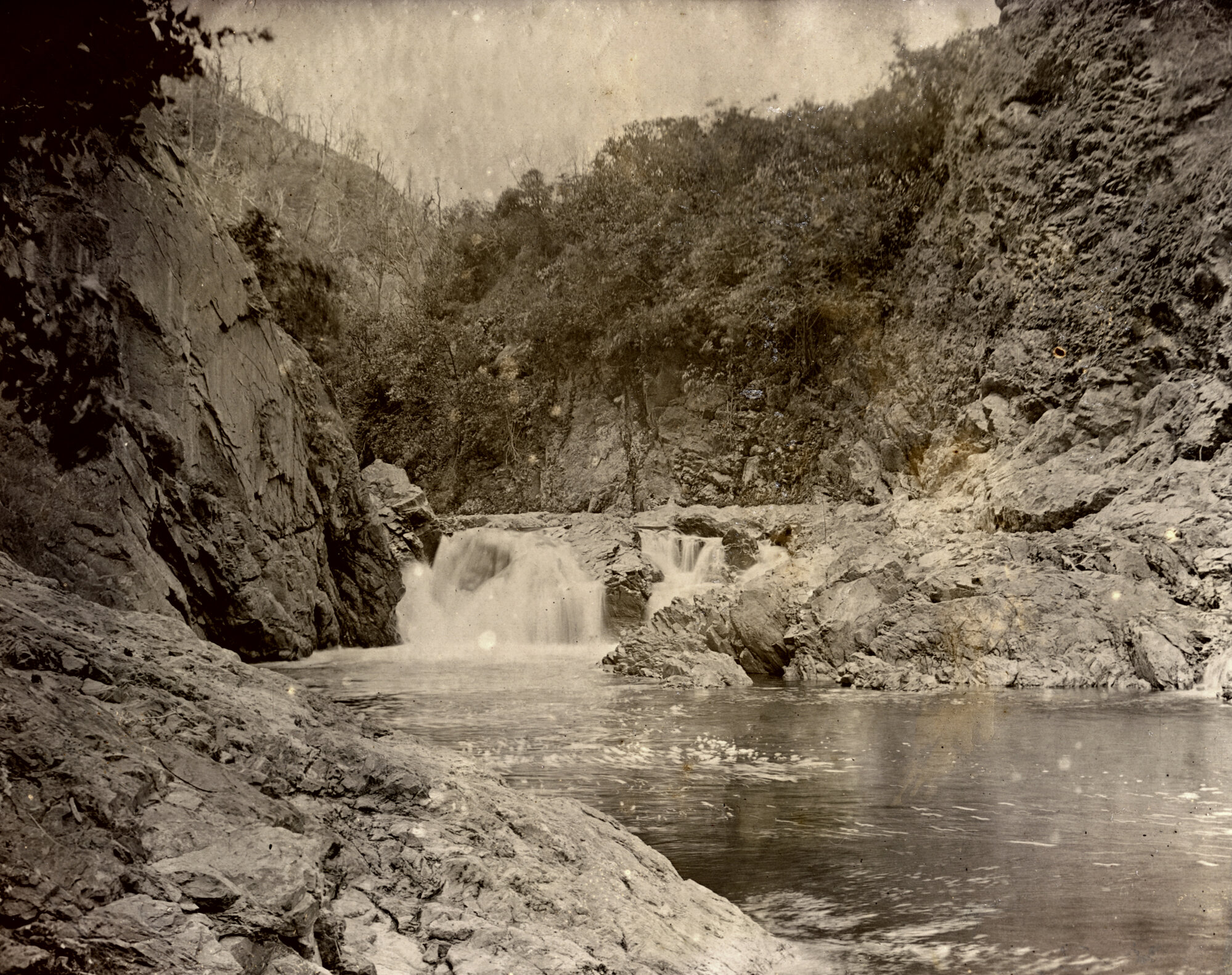 Birchville water-supply dam 1; site