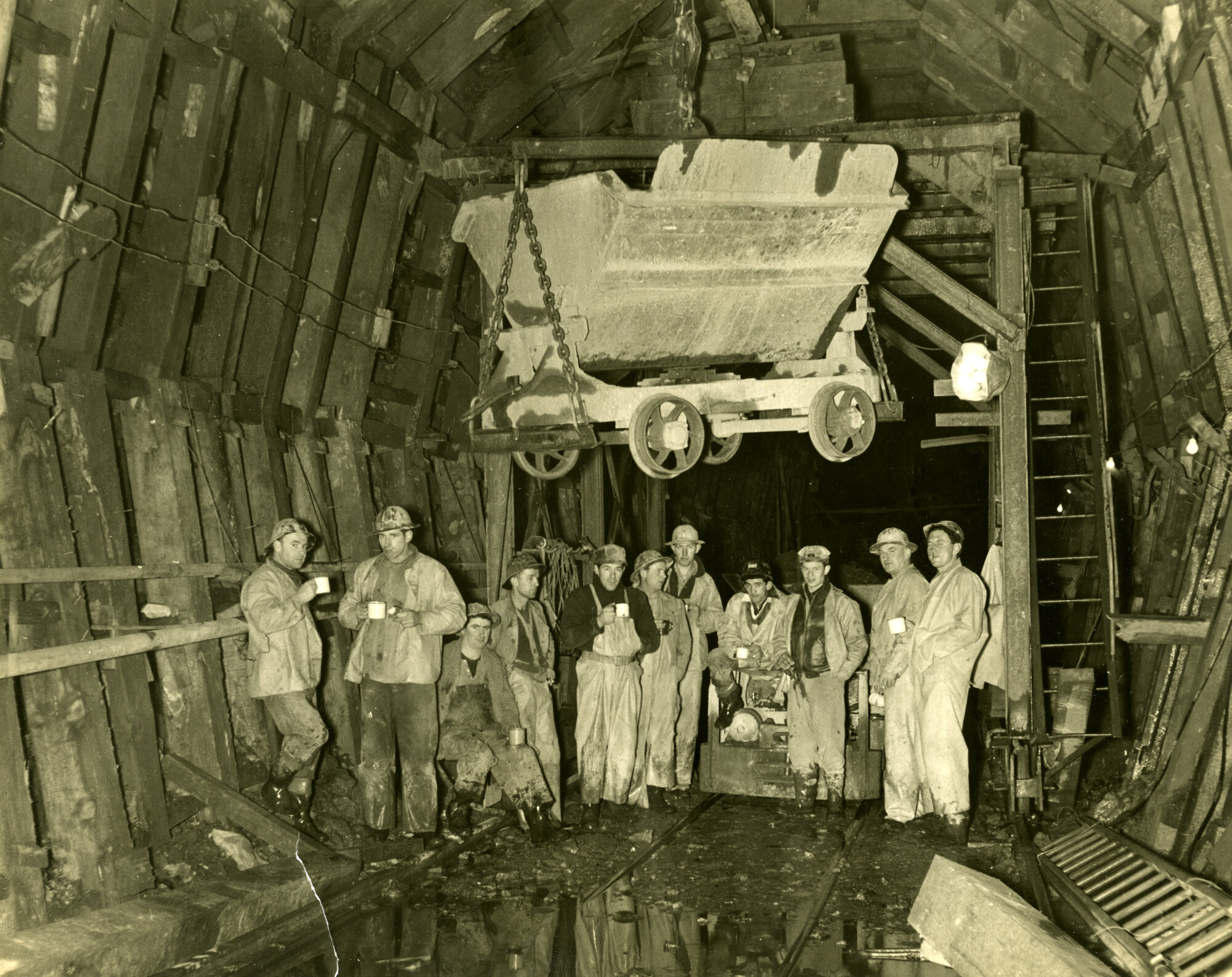 Rimutaka tunnel c. 1954