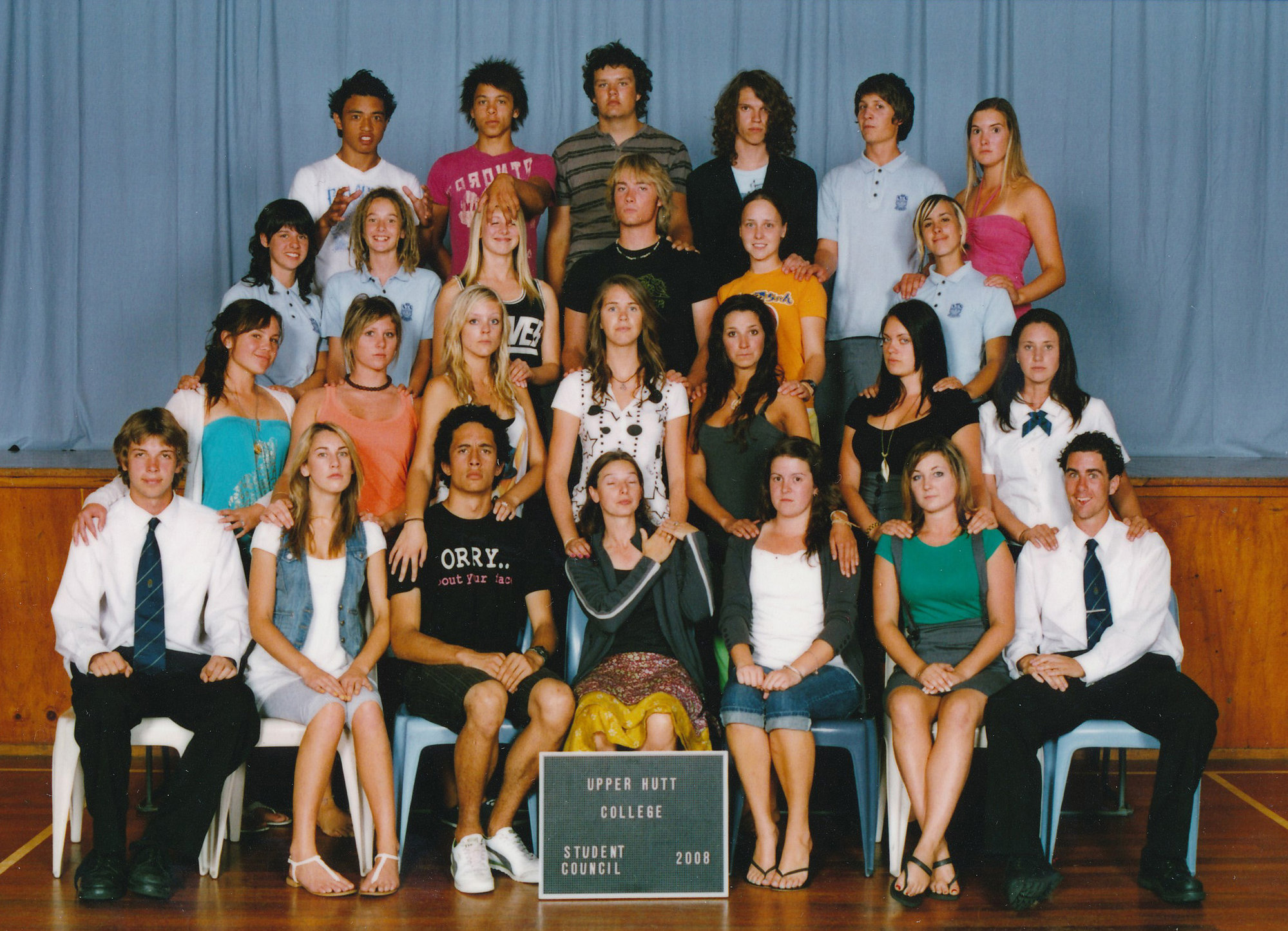 Upper Hutt College Student Council 2008