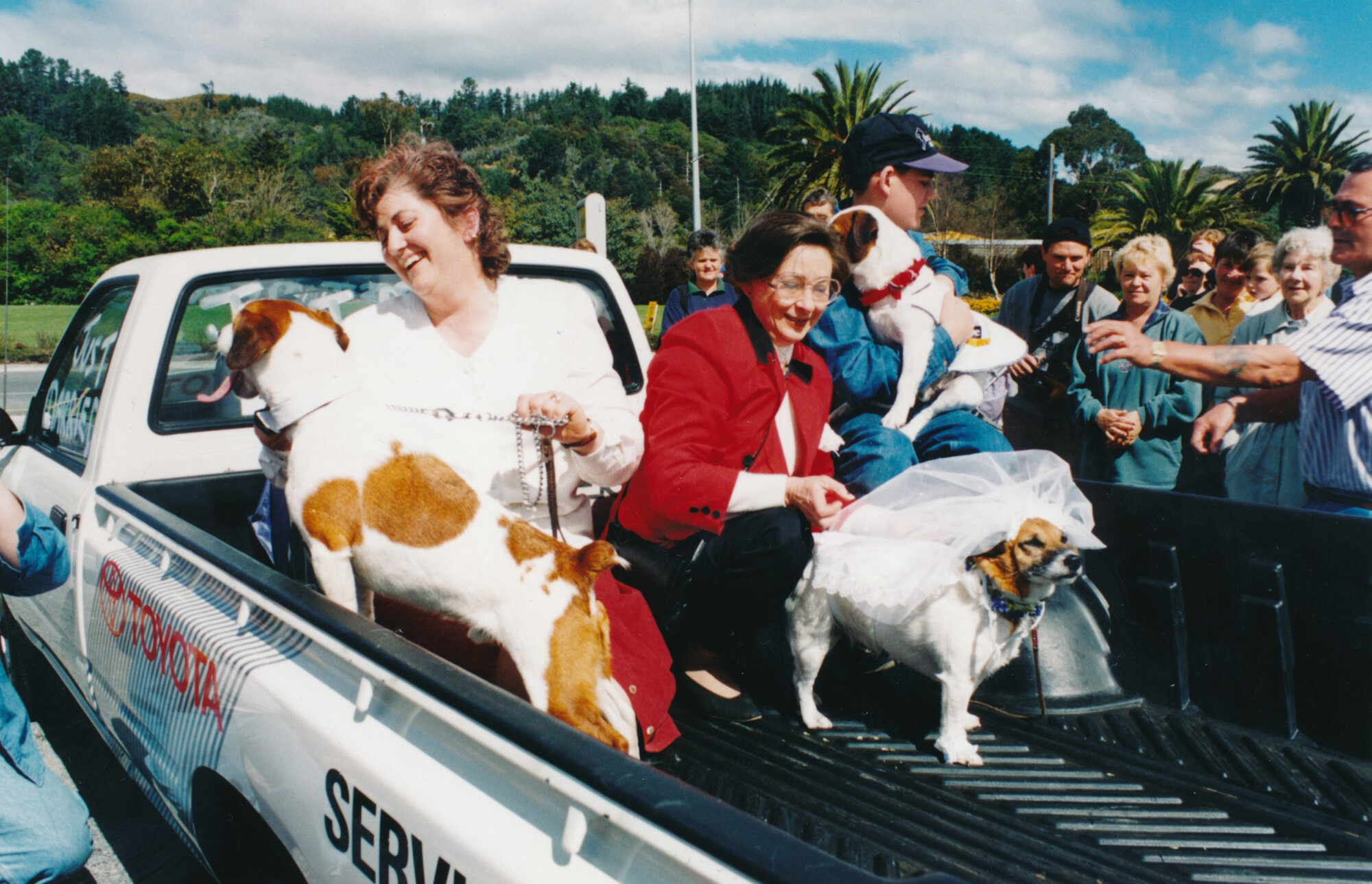 Tessa and Jack's wedding 23; just married