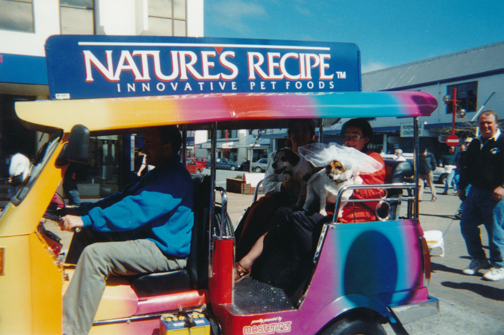 Tessa and Jack's wedding  3; leading the procession