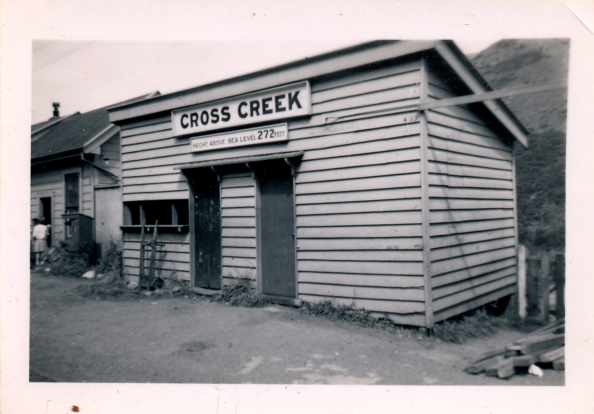 Rimutaka Incline last excursion 1955, Cross Creek (Sager 10)