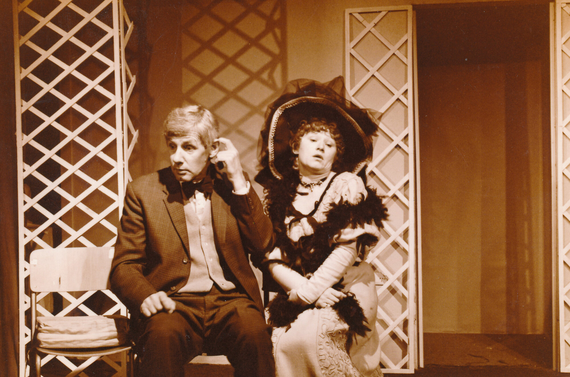 Heretaunga Players; When We are Married; John Butterfield and Margaret Gillespie 