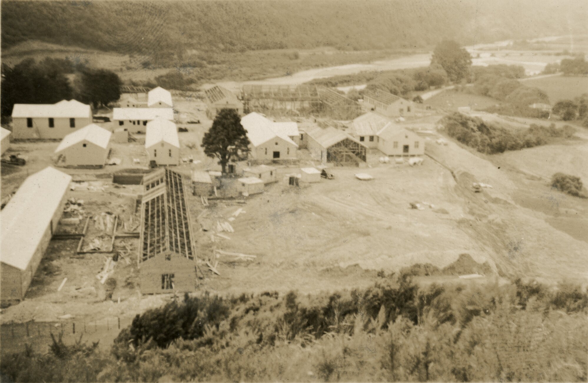 Silverstream Hospital under construction. 