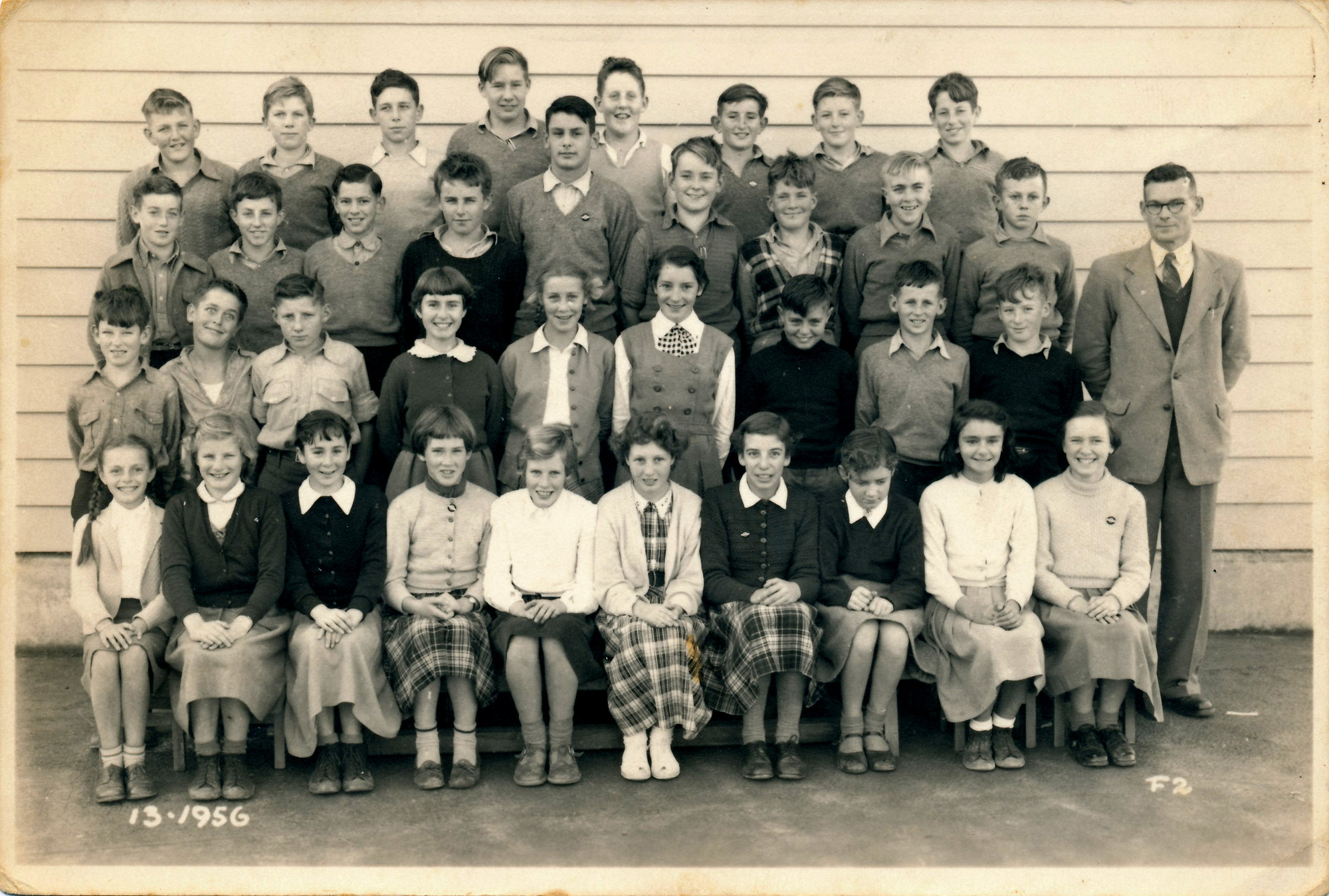 Trentham School, 1956; Standard 6 (Form 2)