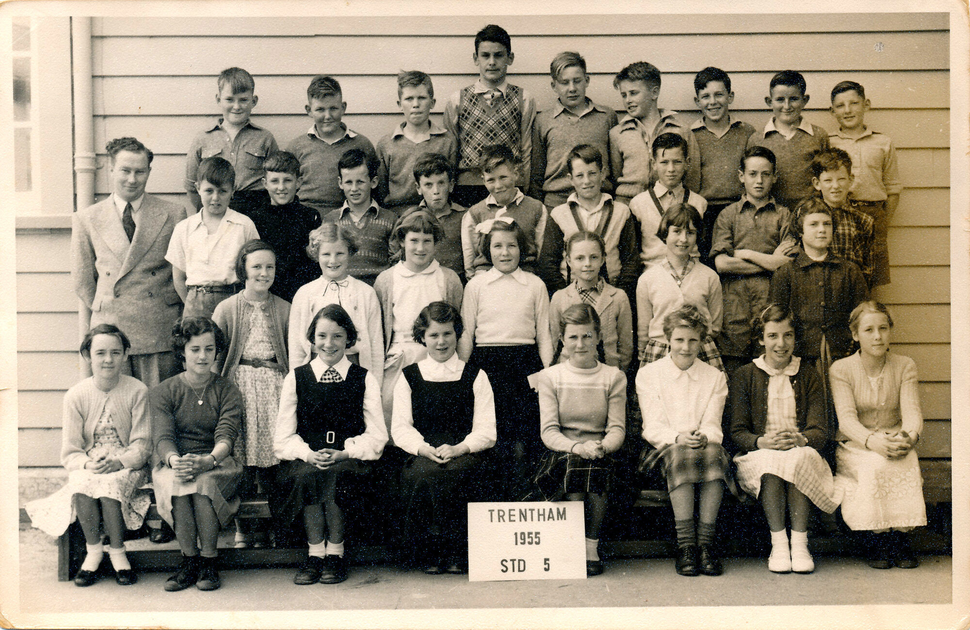 Trentham School, 1955; Standard 5 (Form 1)