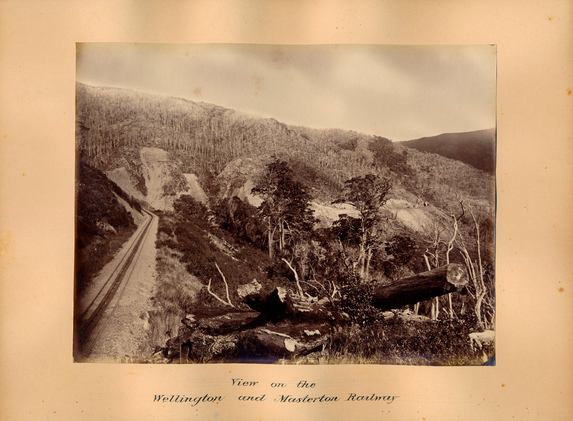 Wellington-Masterton Railway circa 1880; Rimutaka Incline