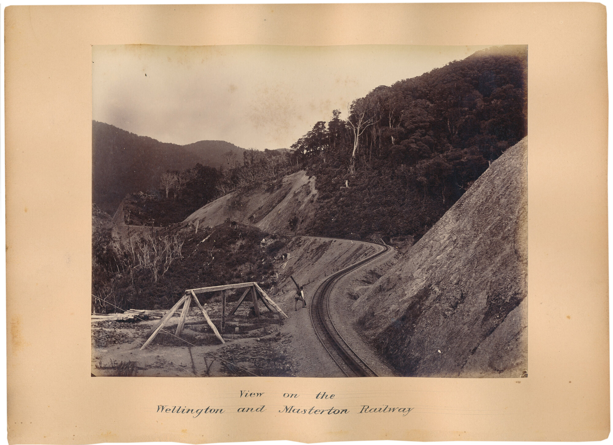 Wellington-Masterton Railway circa 1880; Rimutaka Incline