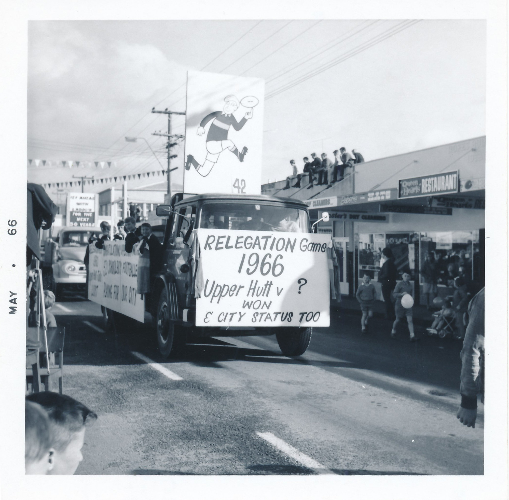 City Status procession No. 42; Upper Hutt Rugby Club