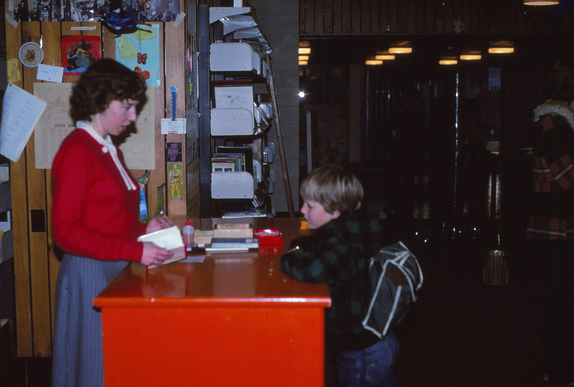 Library 4; children's section; circa 1980s