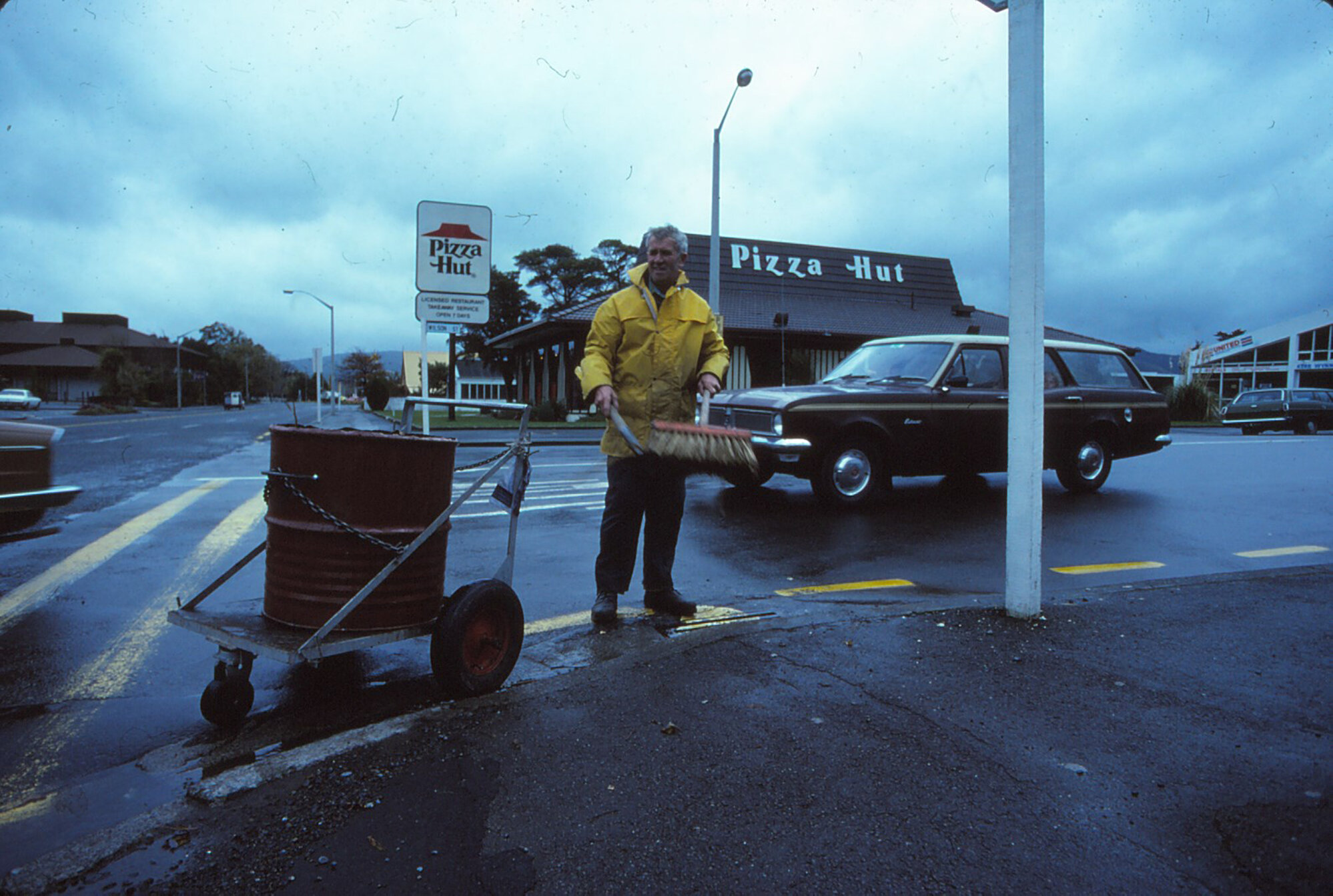 William (Bill) Southgate, Street Sweeping; Circa 1980s