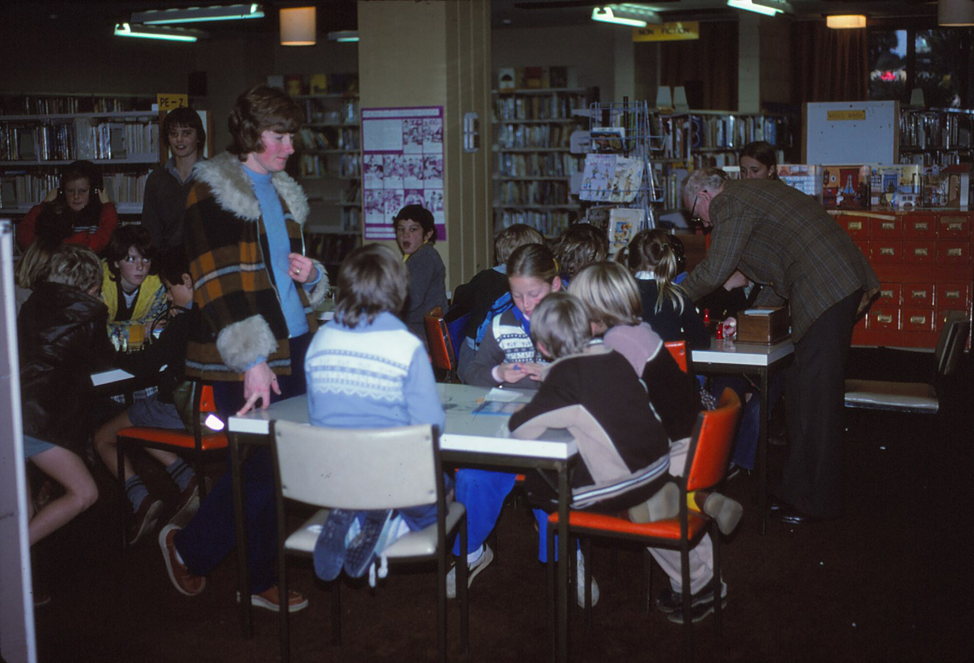 Library 4; holiday activities; circa 1980s