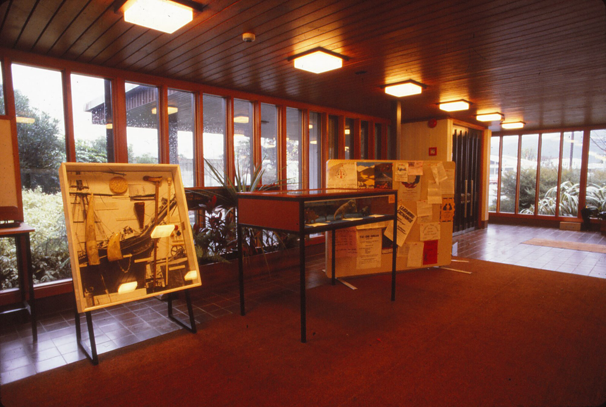 Library 4; front entrance, circa 1980s