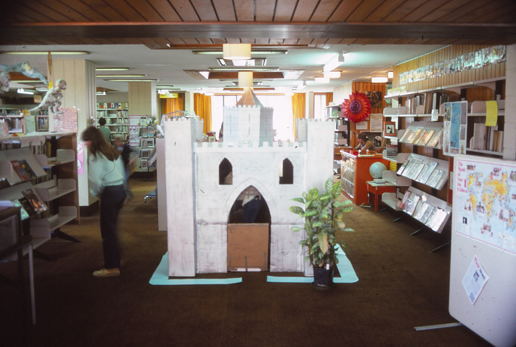 Library 4; children's section, circa 1980s