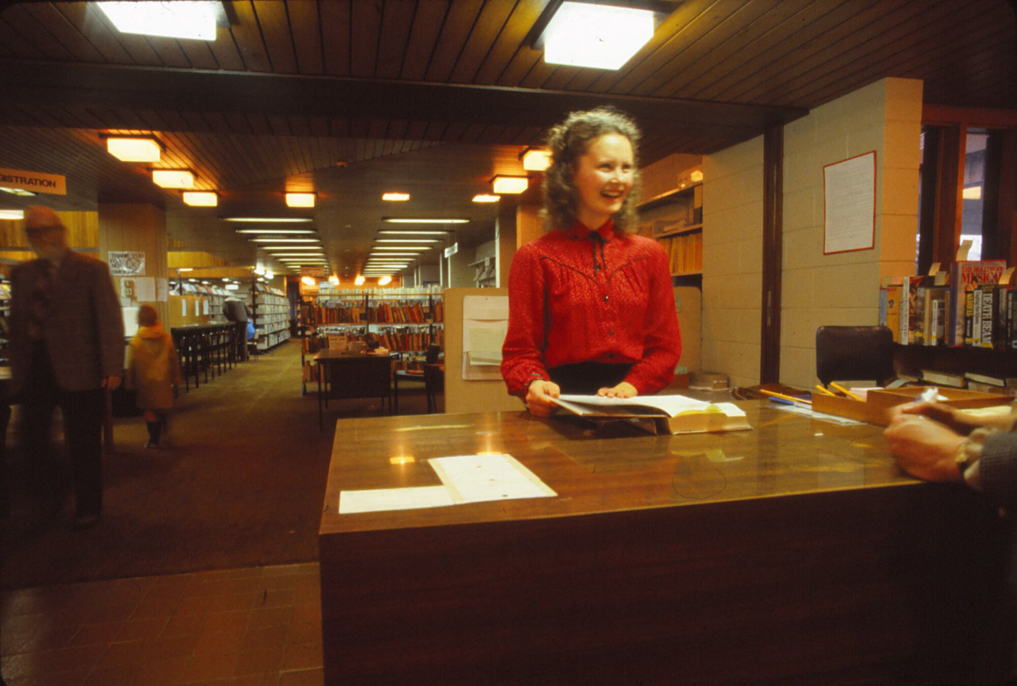 Library 4; Interior; circa 1980s