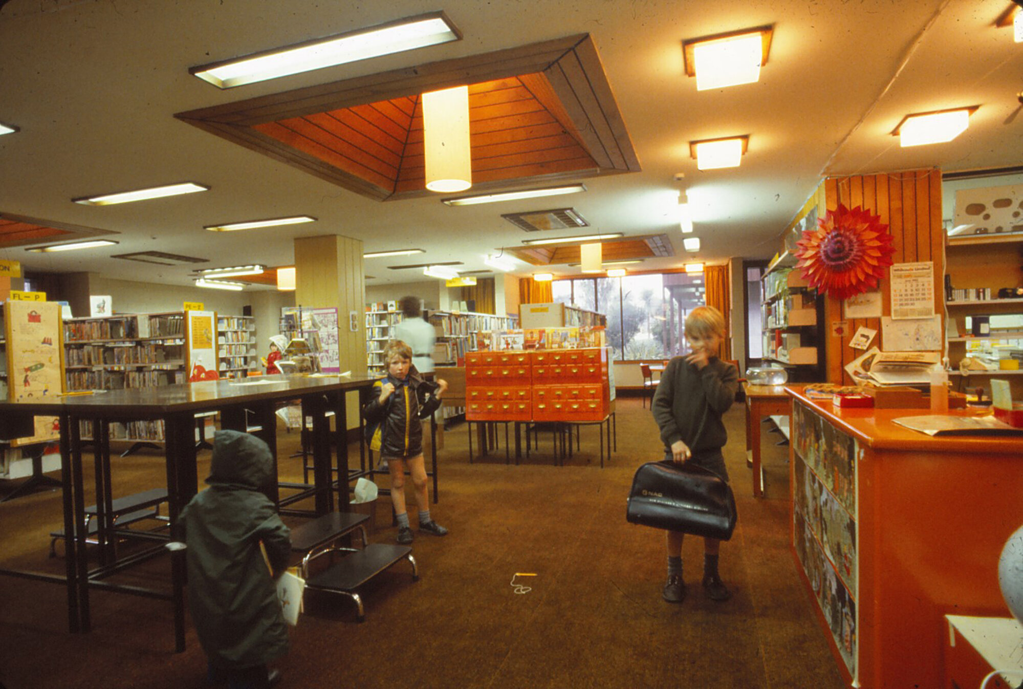 Library 4; children's section; circa 1980s