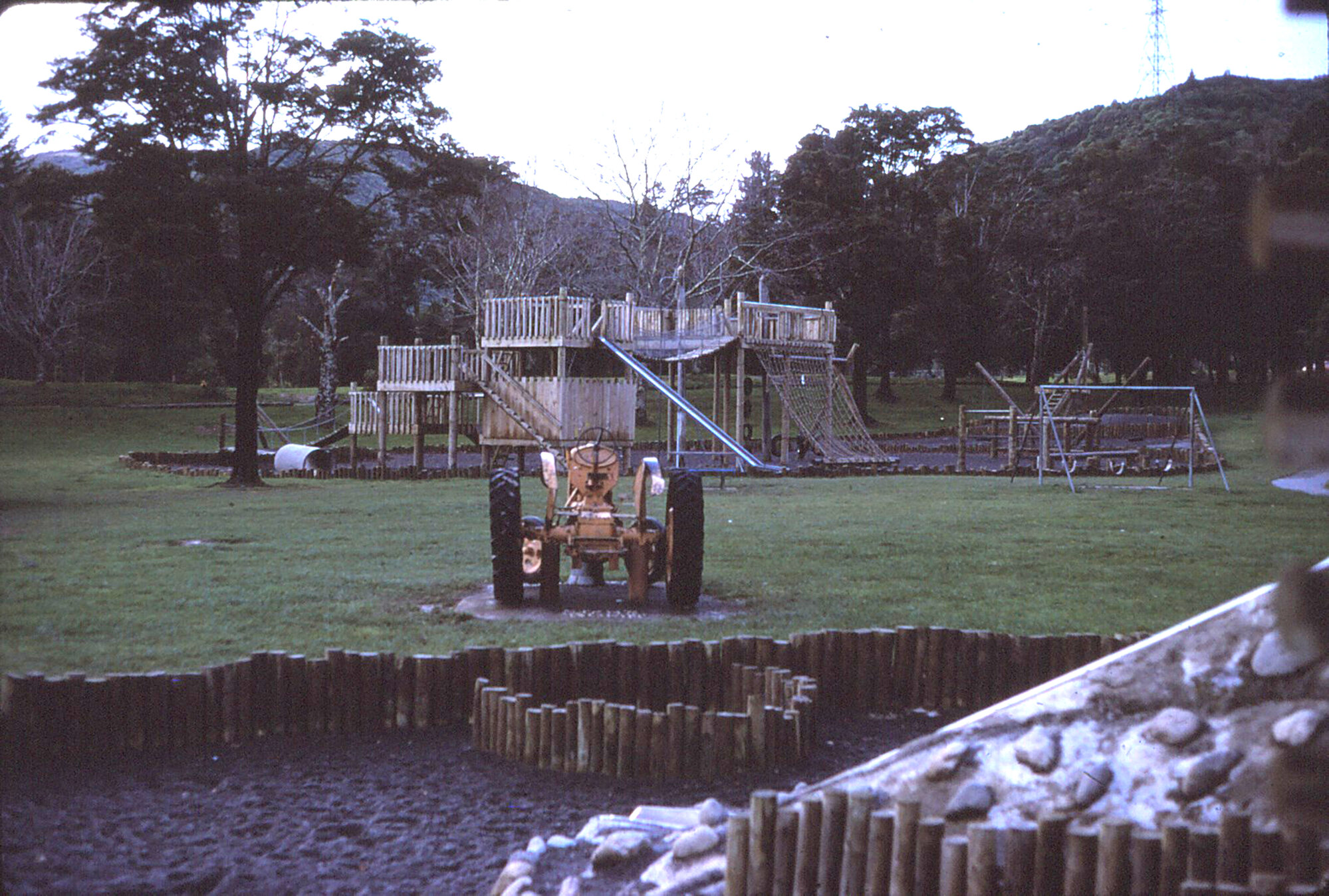 Harcourt Park; playground, circa 1980s