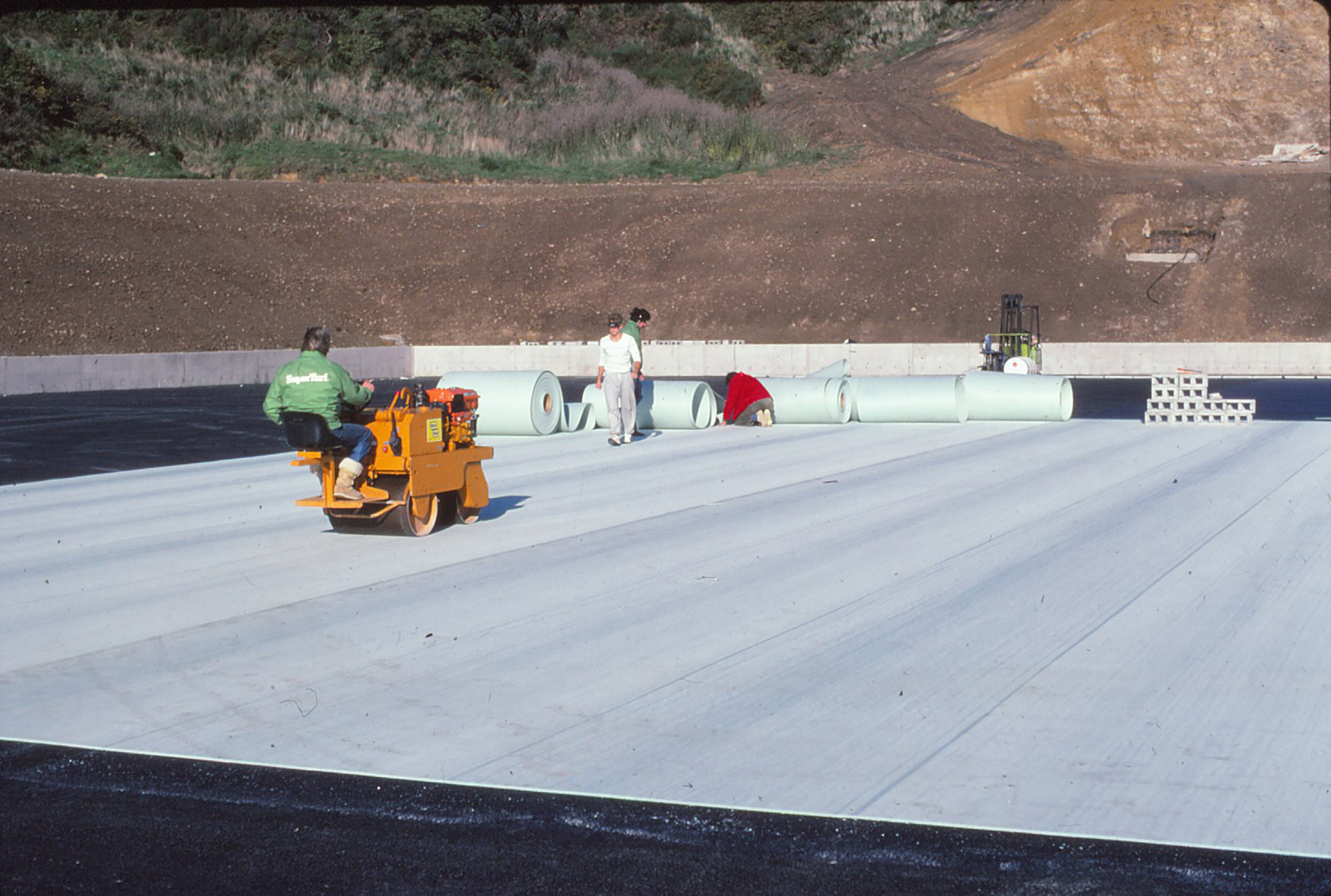 Macaskill Lakes construction; 1983