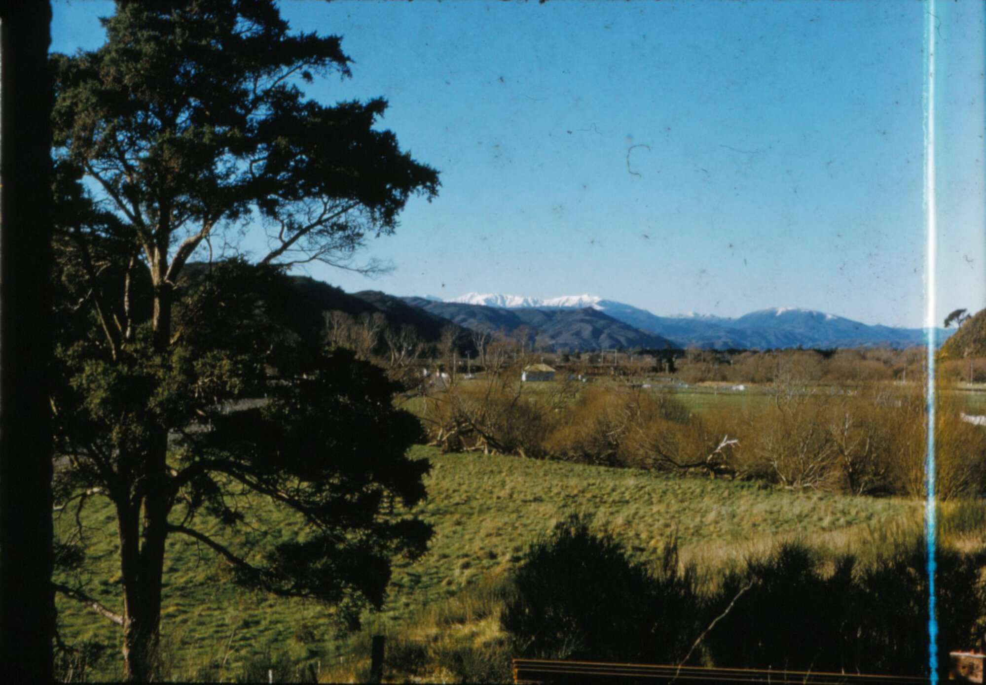 Tararua mountains, seen from Silverstream