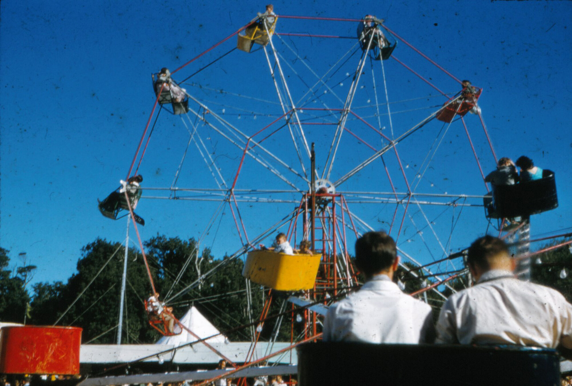 A &amp; P show, Trentham Memorial Park; Ferris wheel