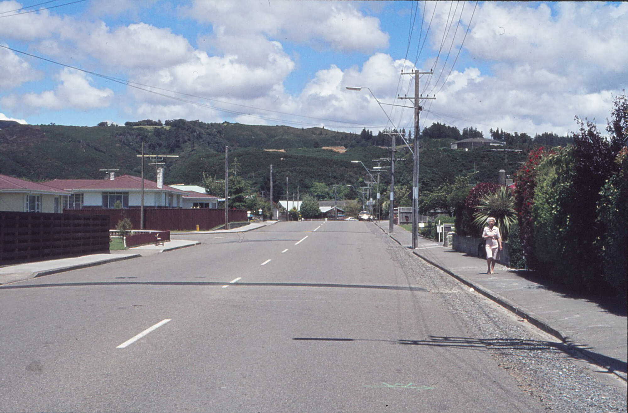 Plantagenet Grove, Kingsley Heights, seen from Totara Park Road; Circa 1980s