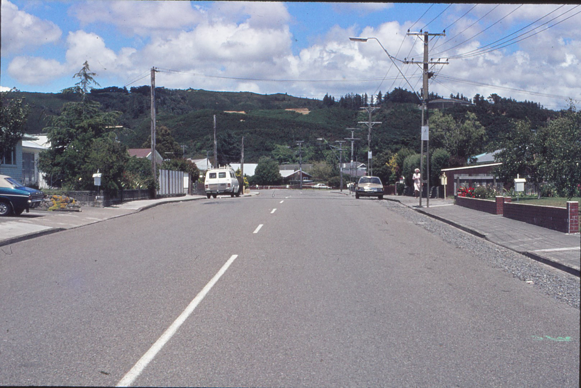Plantagenet Grove, Kingsley Heights, seen from Totara Park Road; Circa 1980s