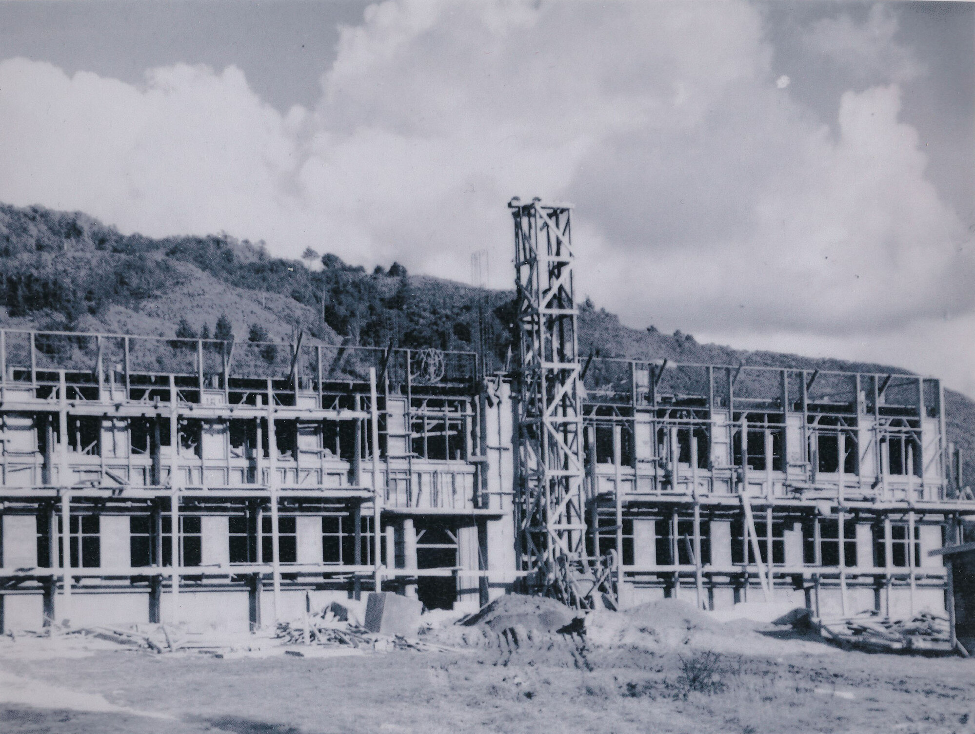 Wallaceville Research Centre buildings; Hopkirk building, 1939; under construction - 1939