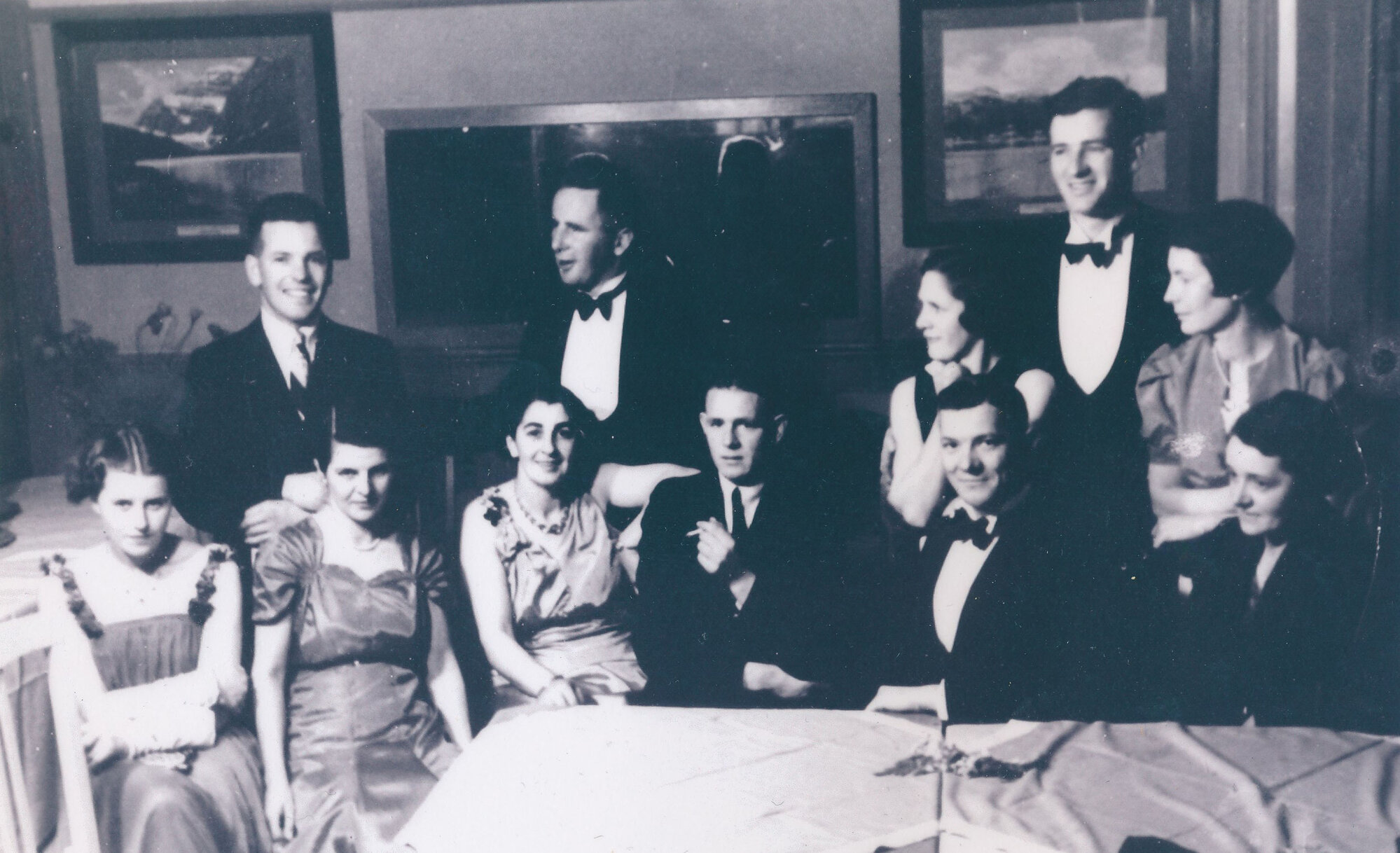 Wallaceville Research Centre staff; choir, formal ball, 1939