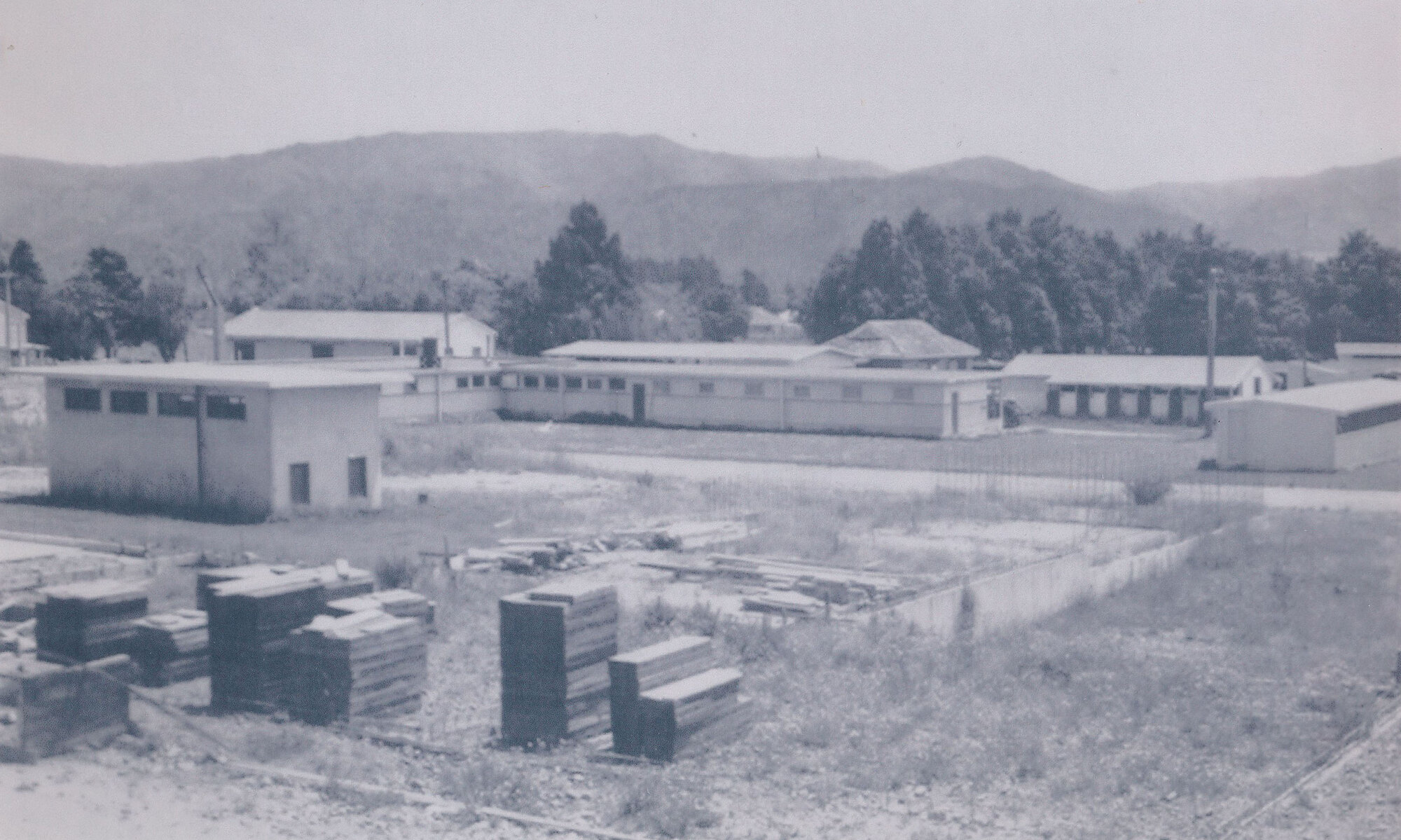 Wallaceville Research Centre buildings; workshops; start of construction.