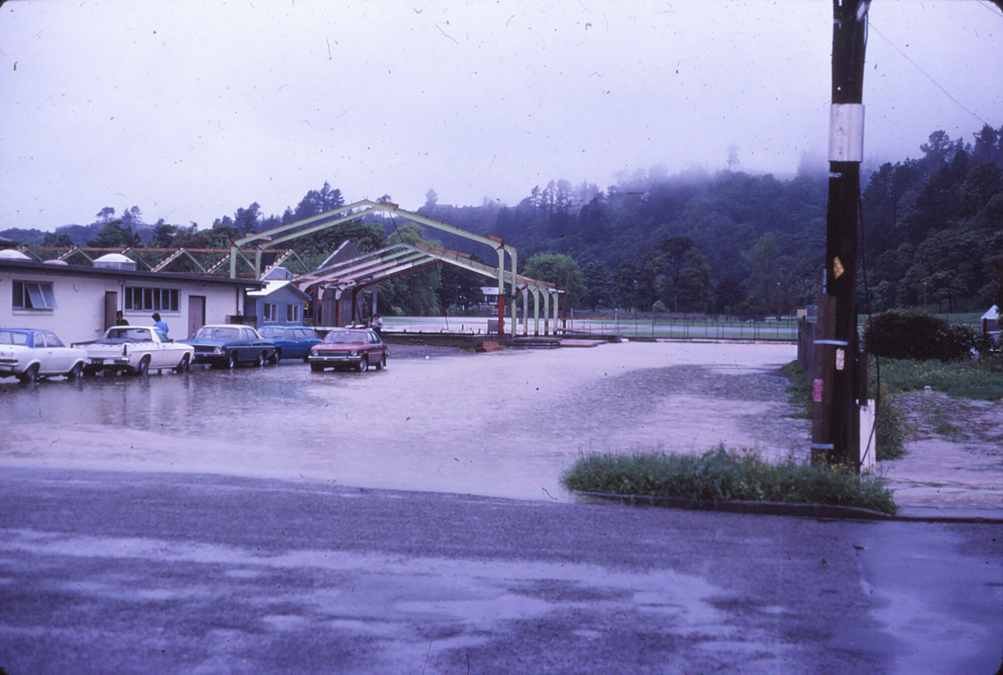 Flood, 1980s approx; Maidstone Park