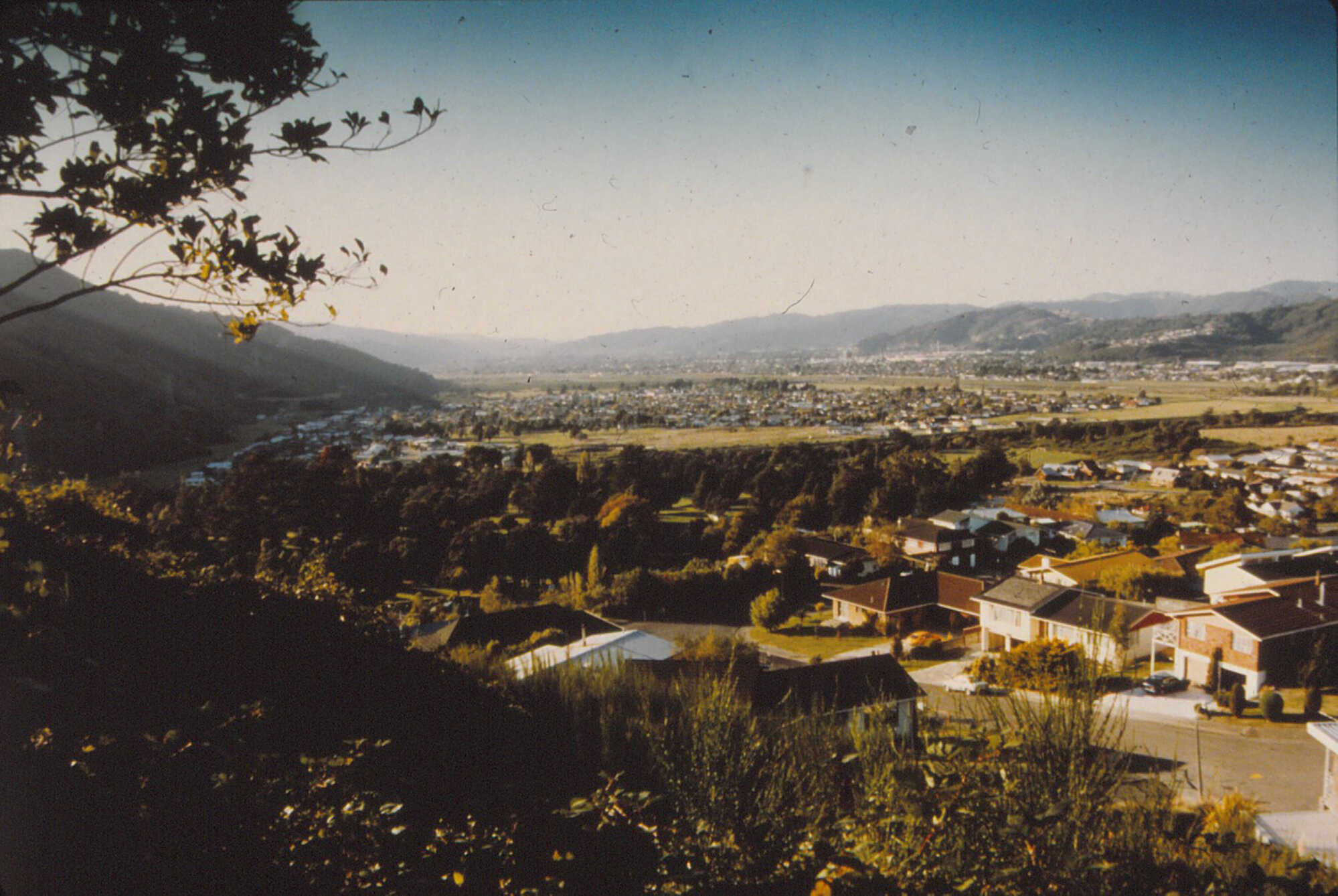 Upper Hutt from Emerald Hill, circa 1980s