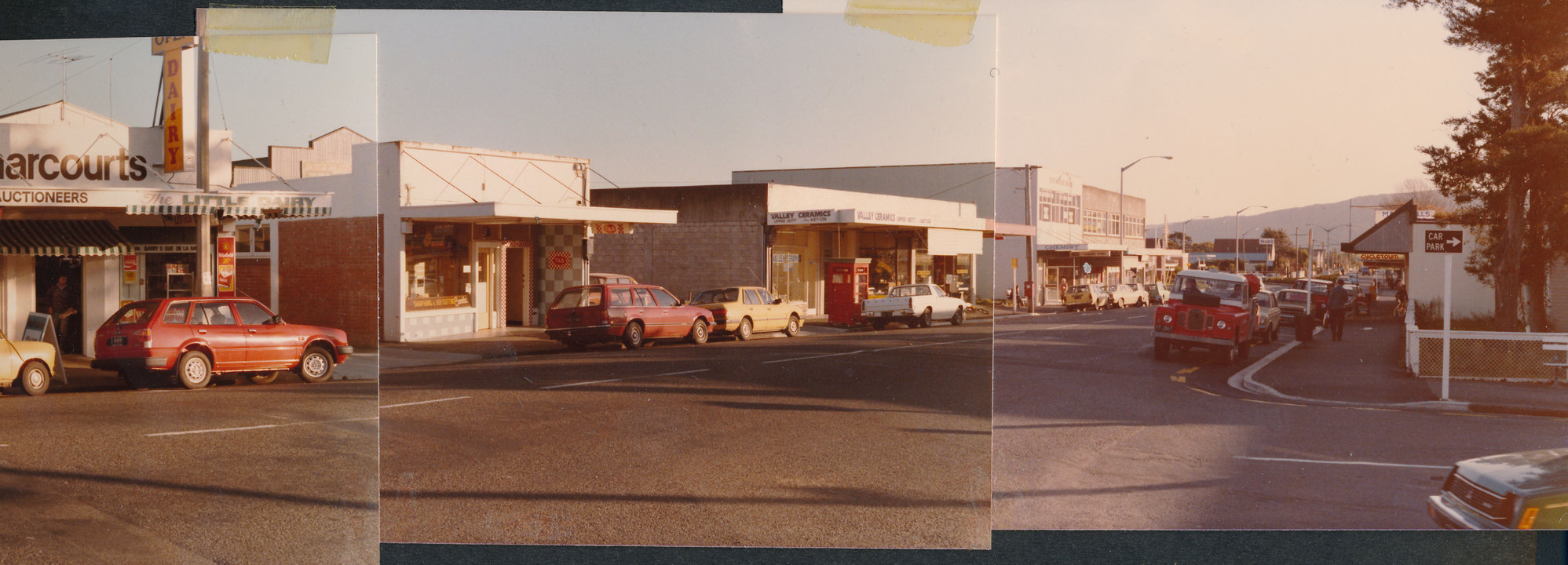 Main Street; south side, looking west from Royal Street