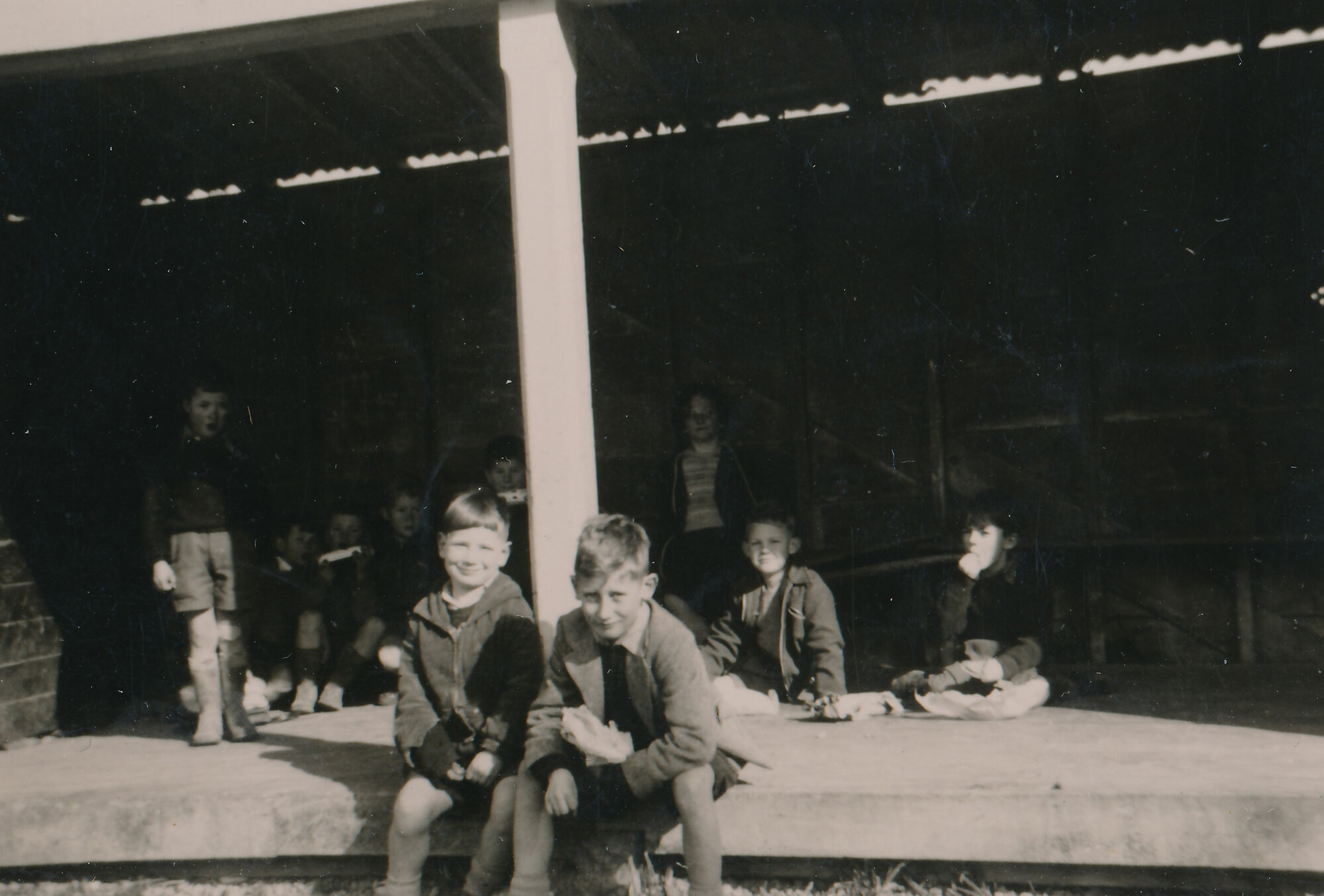 Te Marua School; Children; Circa 1955