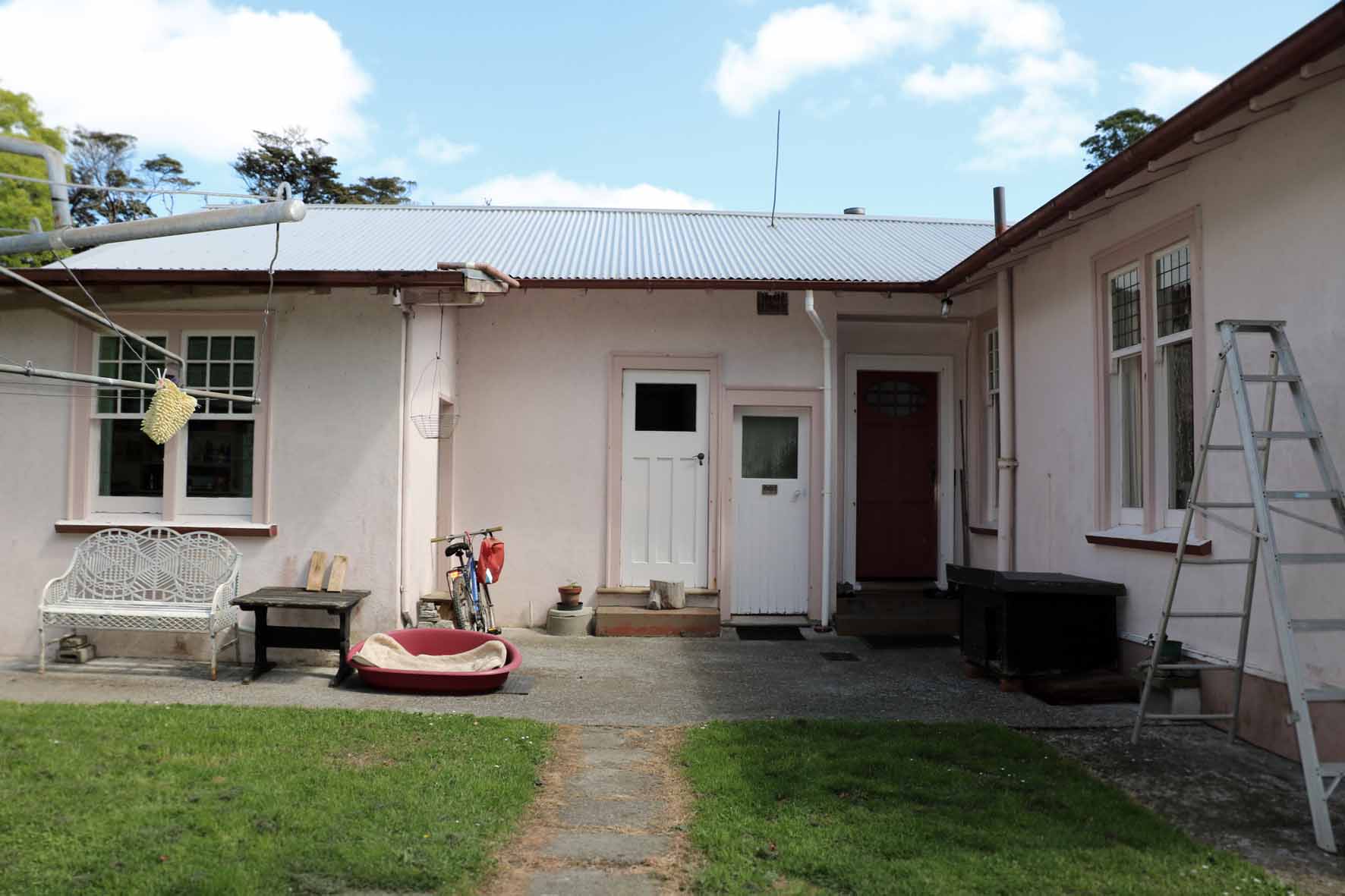 Birch Hill 2017; back of house