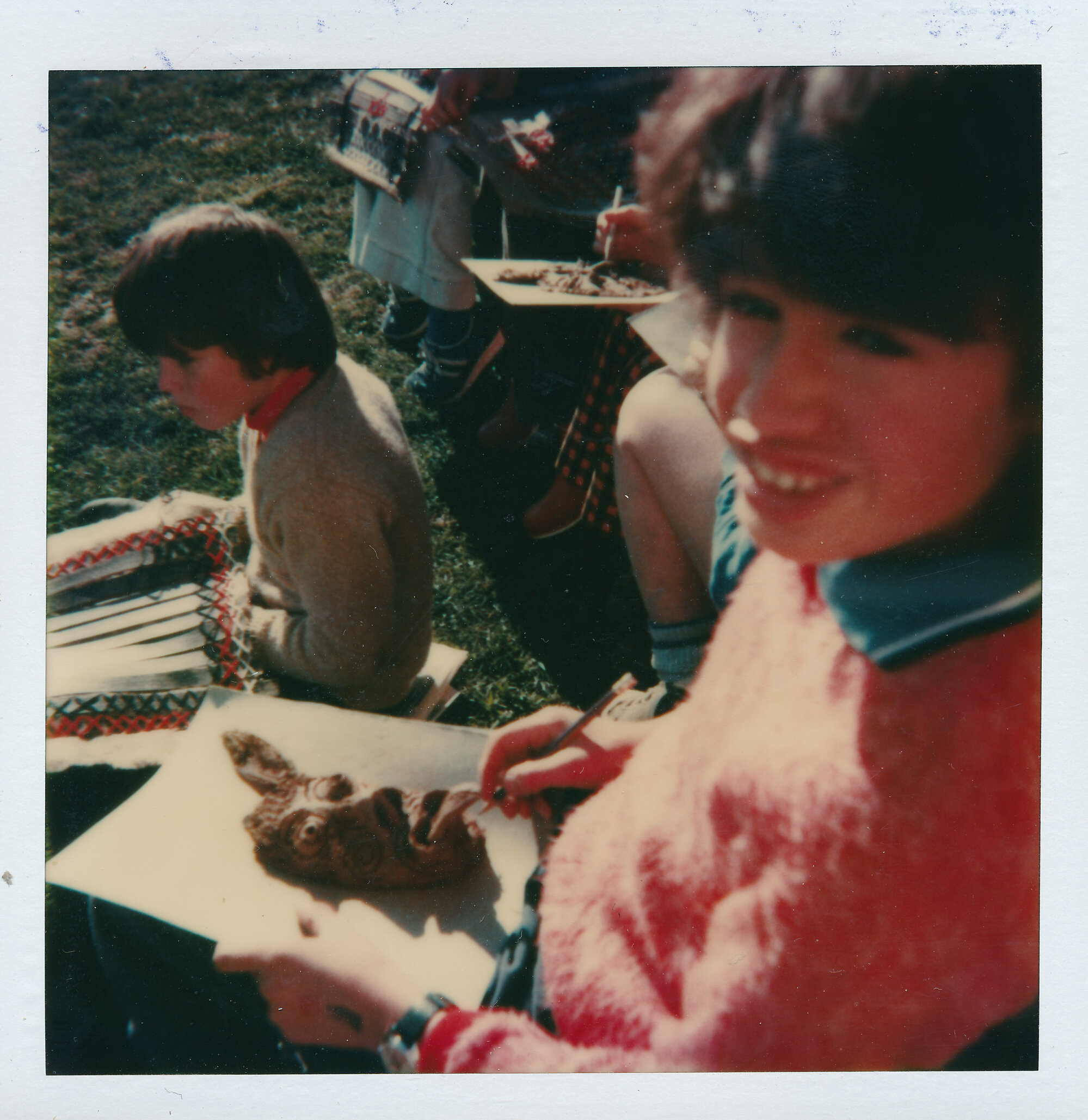 Brown Owl School 1980; sculpting and making tukutuku