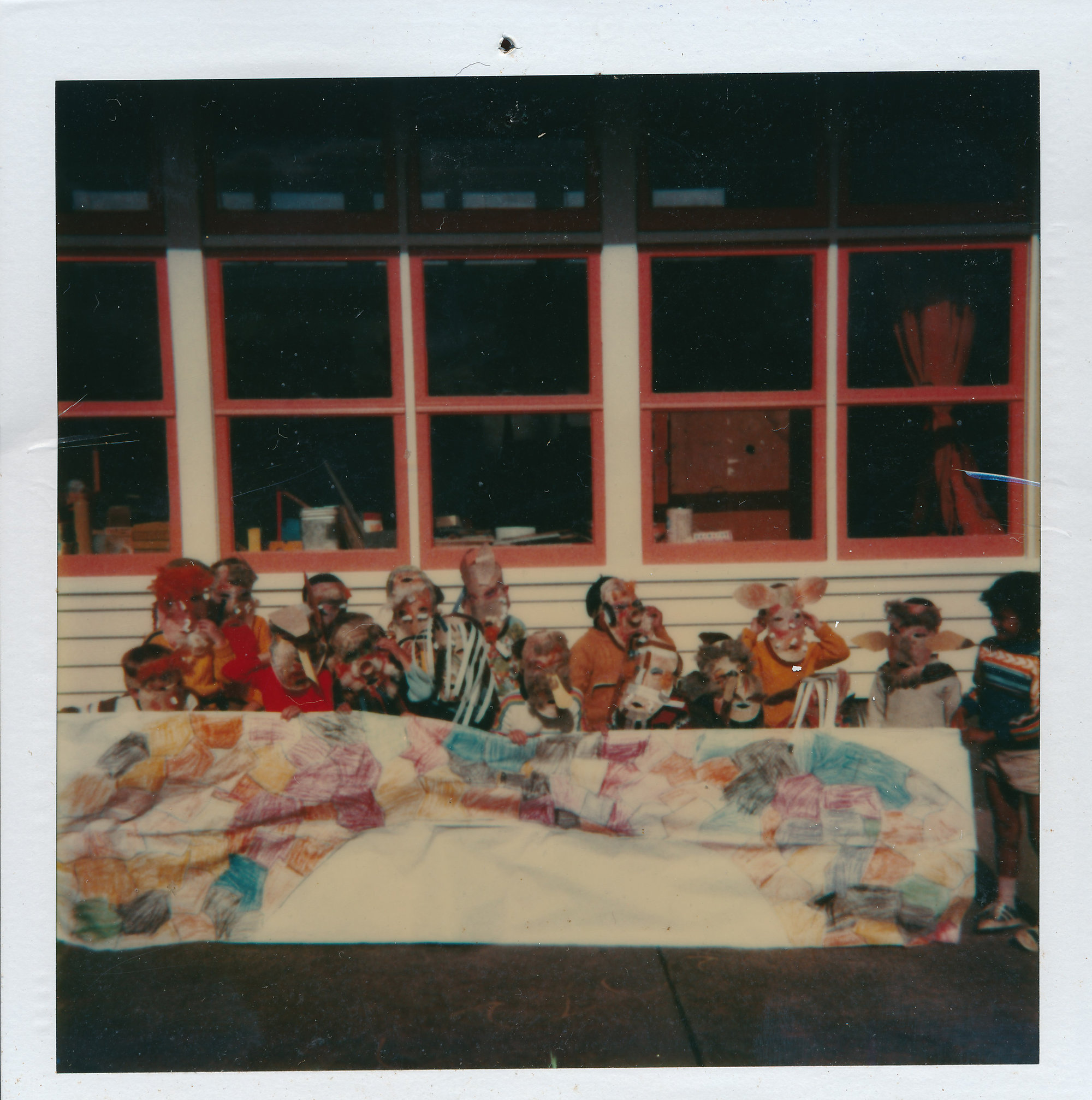 Brown Owl School 1980; Room 11; masks