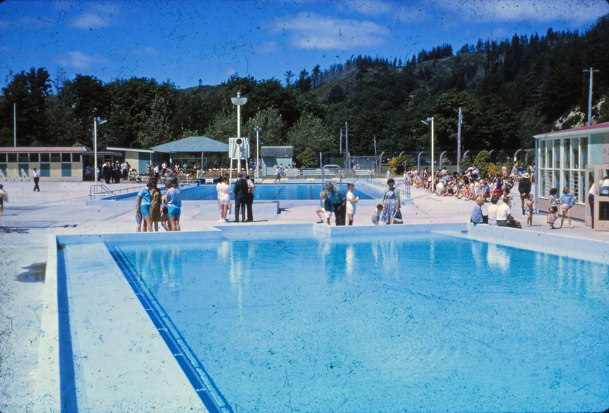 Maidstone Pool; opening of the filtration plant; mid-1960s