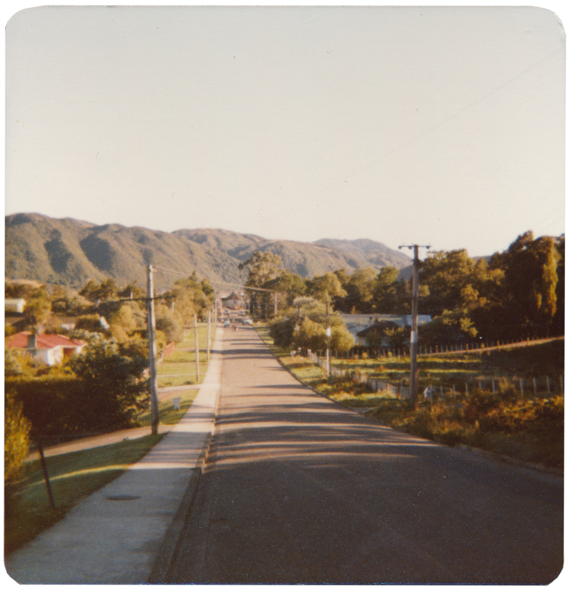 St Hilda's Anglican Church 1979; relocation 3; entering Cruickshank Road