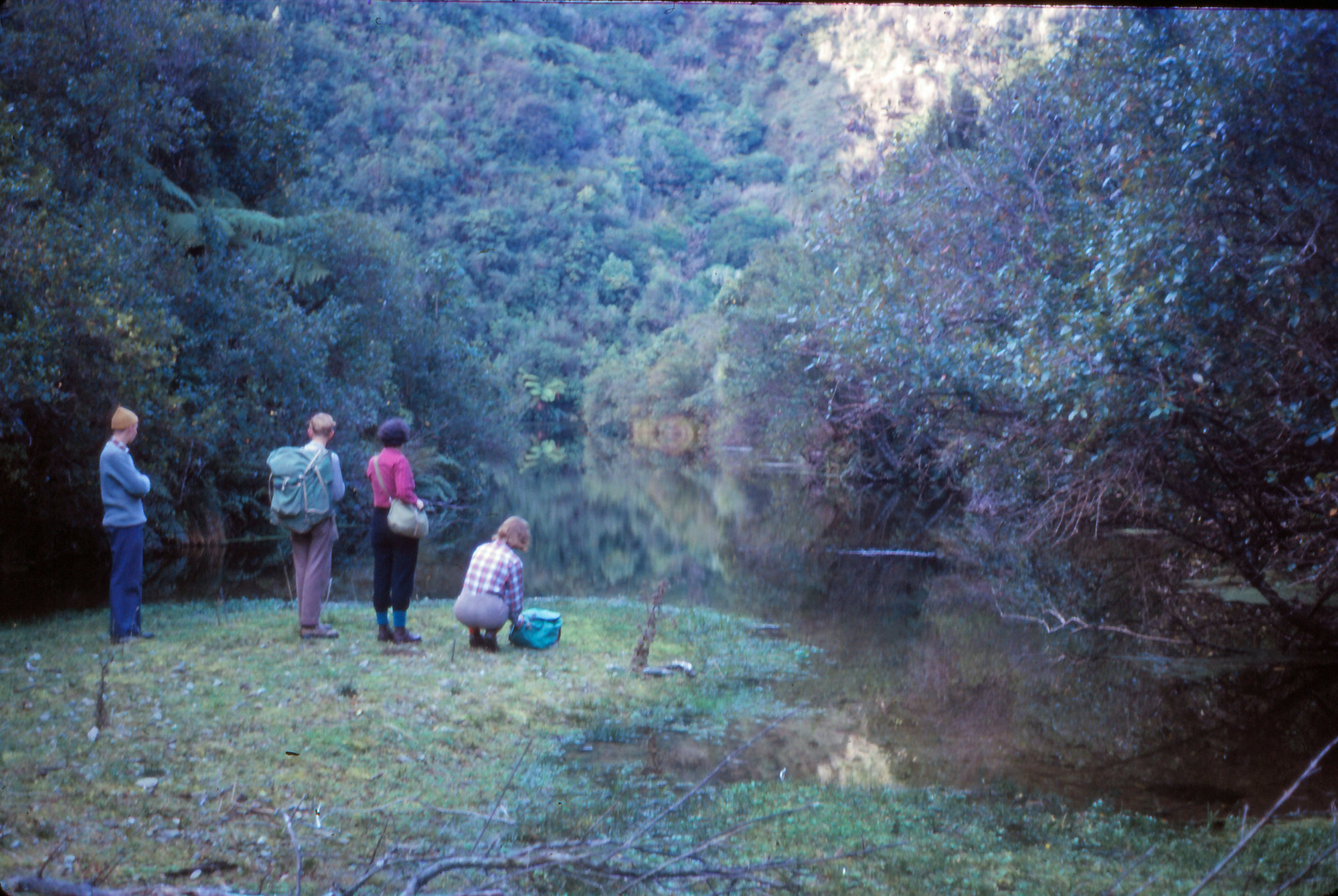 Tramping Trip Cannon Point to Birchville Dam; 1964