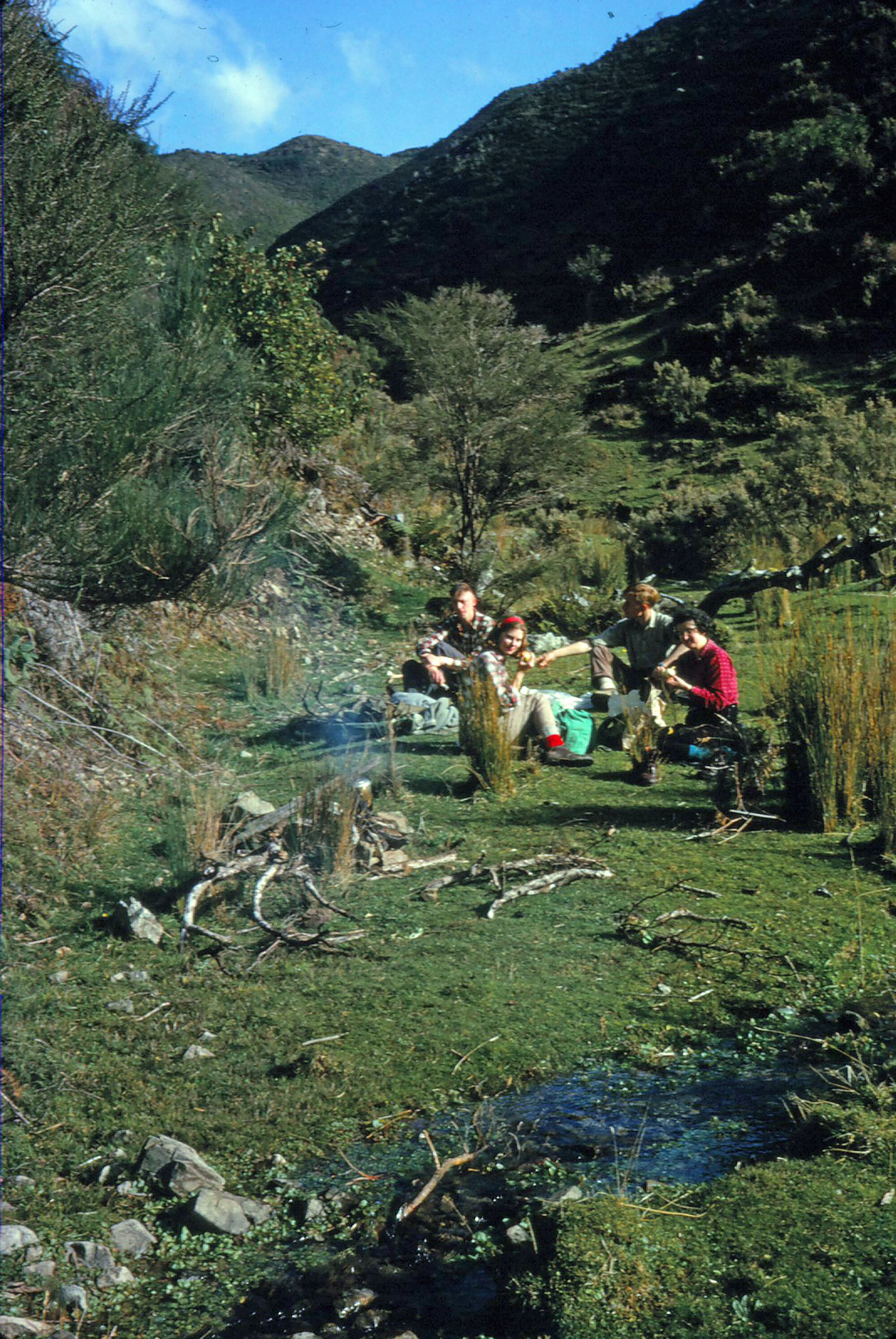 Tramping Trip Cannon Point to Birchville Dam; 1964 