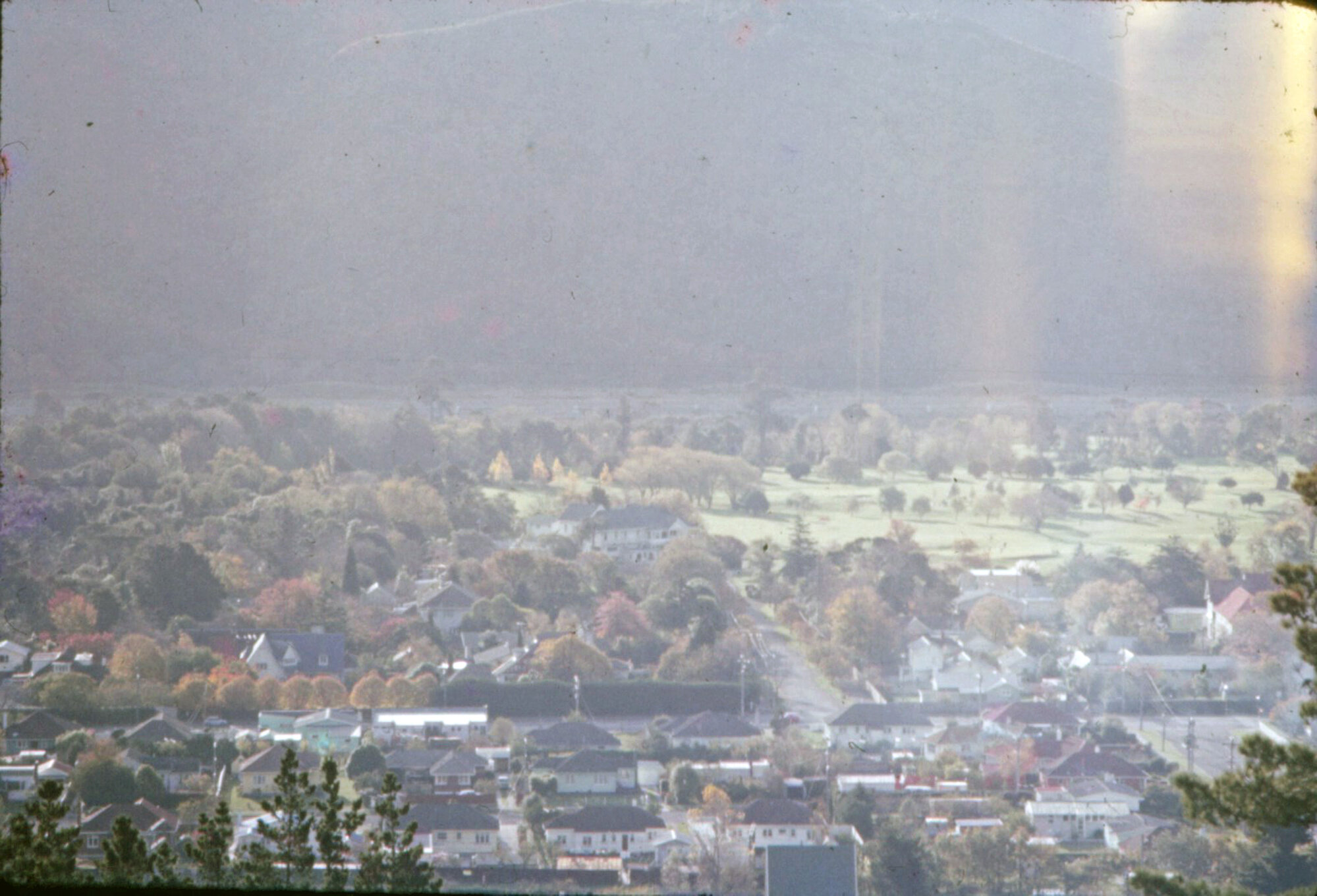 Heretaunga from Fern Hill, looking northwest along Golf Road