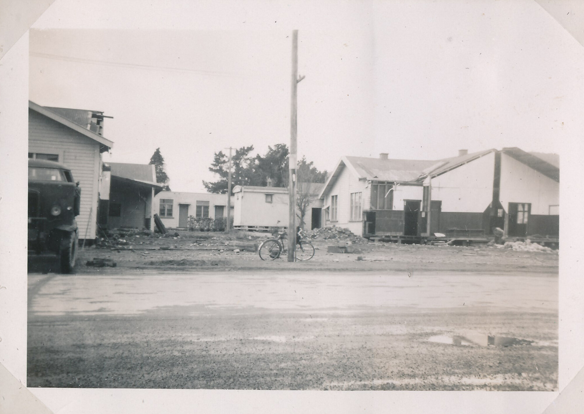 Y.M.C.A Photograph Album Page 12; Back at the Old Site