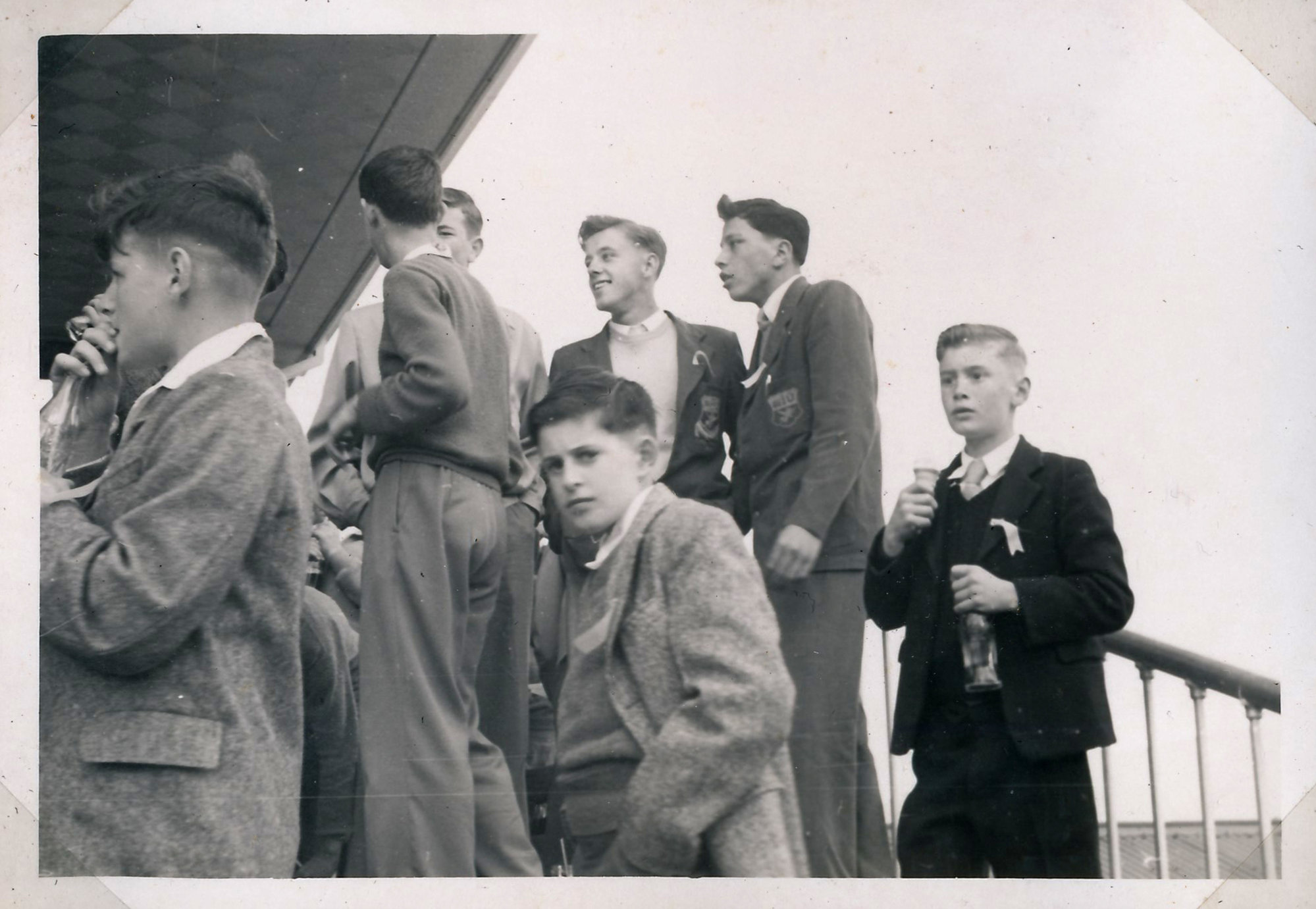 Y.M.C.A Photograph Album; Page 39; Afternoon Tea in the Grandstand