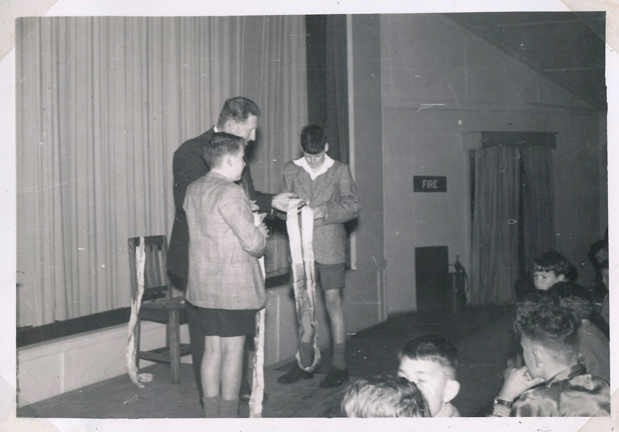 Y.M.C.A Photograph Album Page 42; Conjurer 