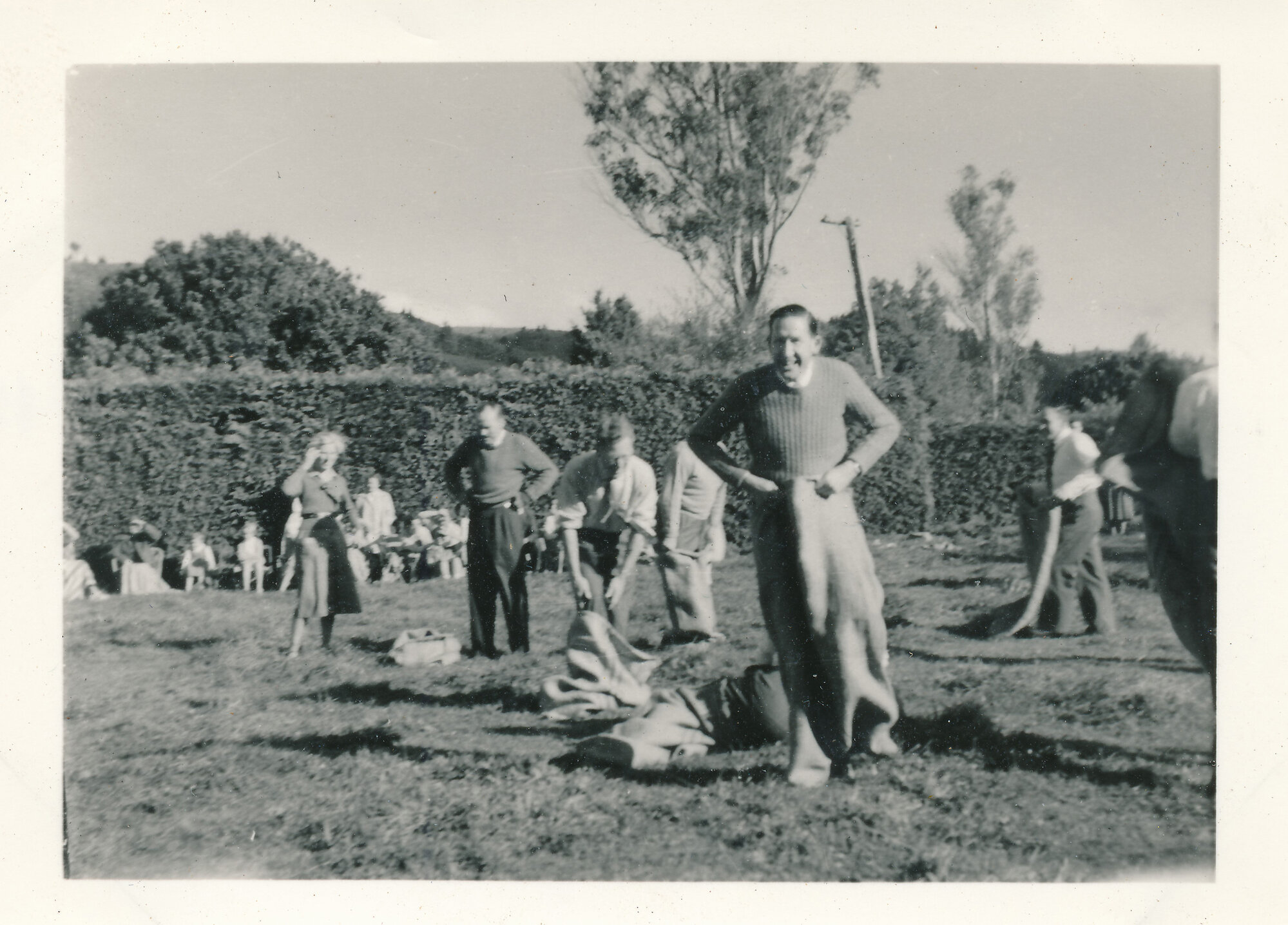 Girl Guides, Sack Race; Circa 1950s