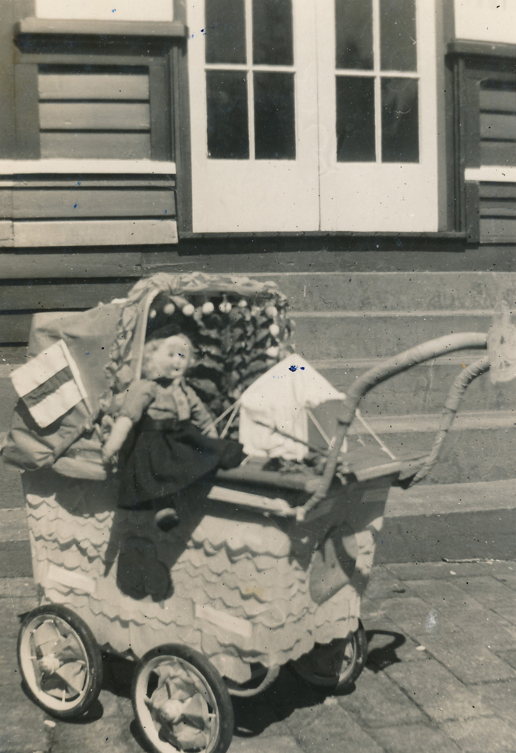 Girl Guides; First Silverstream Company; Decorated Pram; 1959